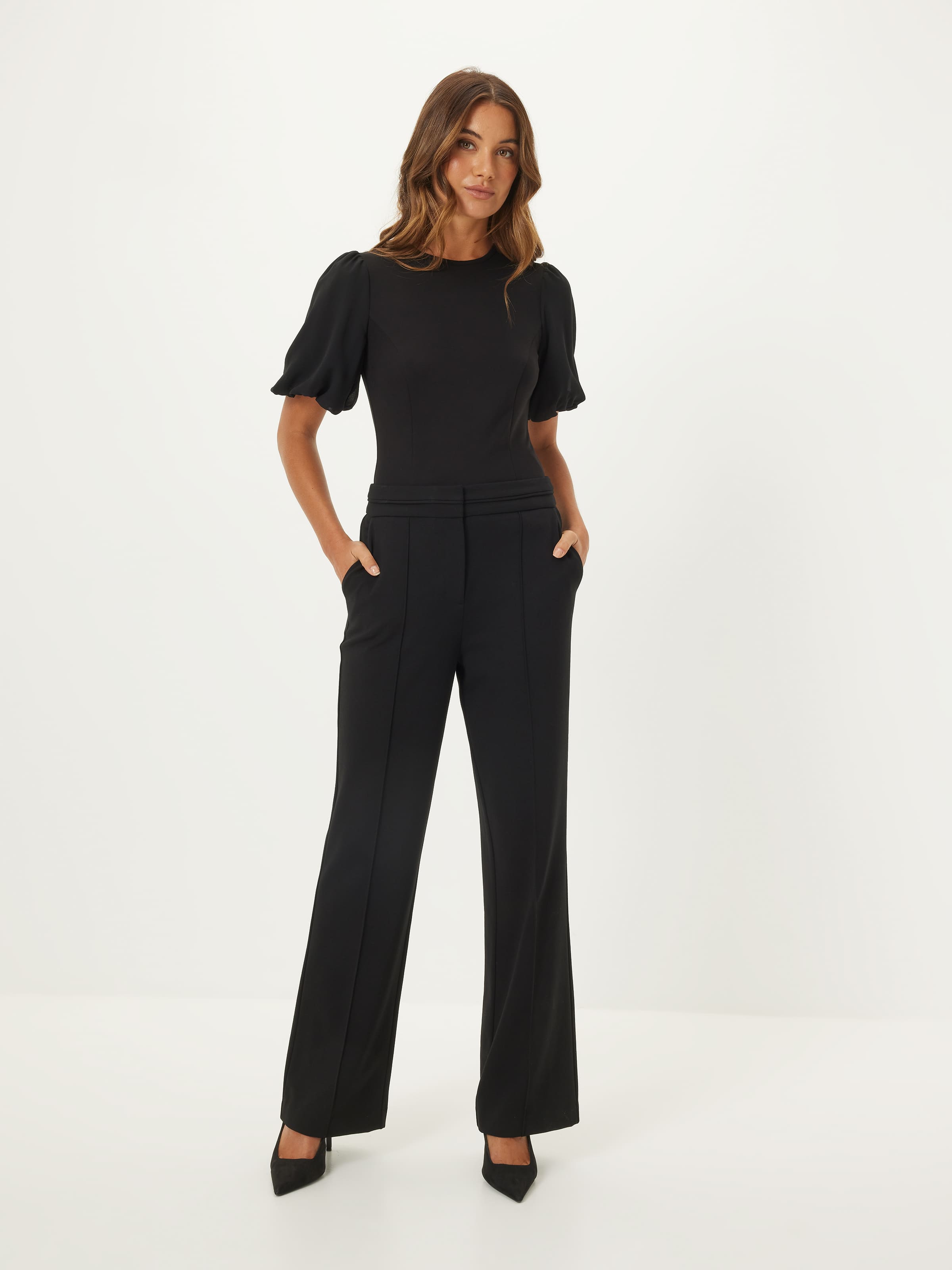 Crew Puff Sleeve Top