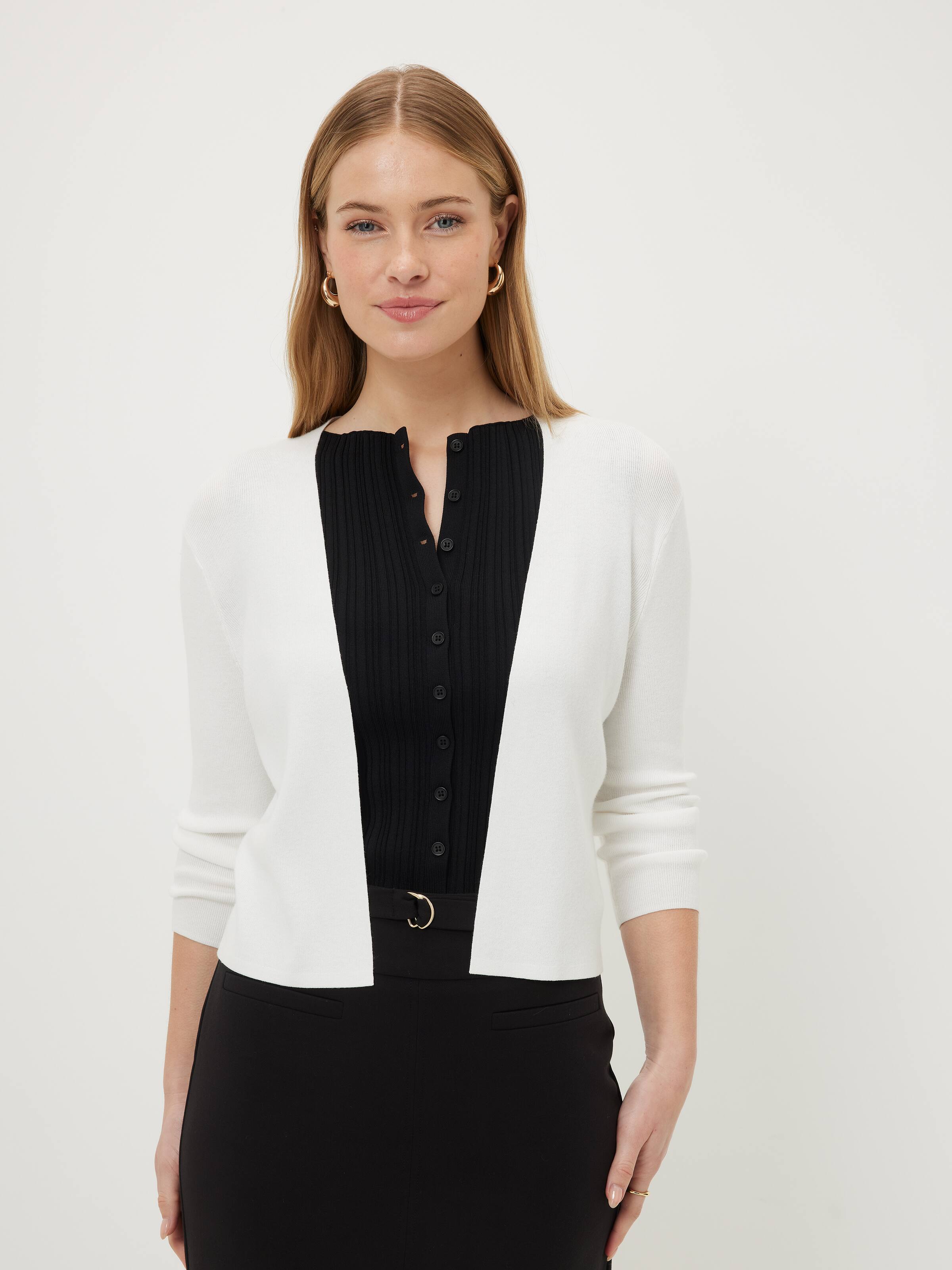 Libby Cropped 3/4 Cardi