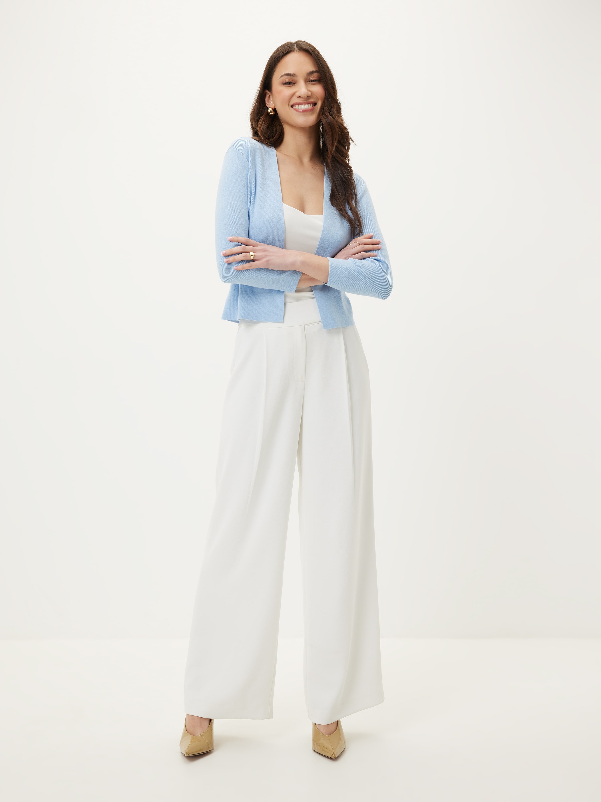 Libby Cropped 3/4 Cardi