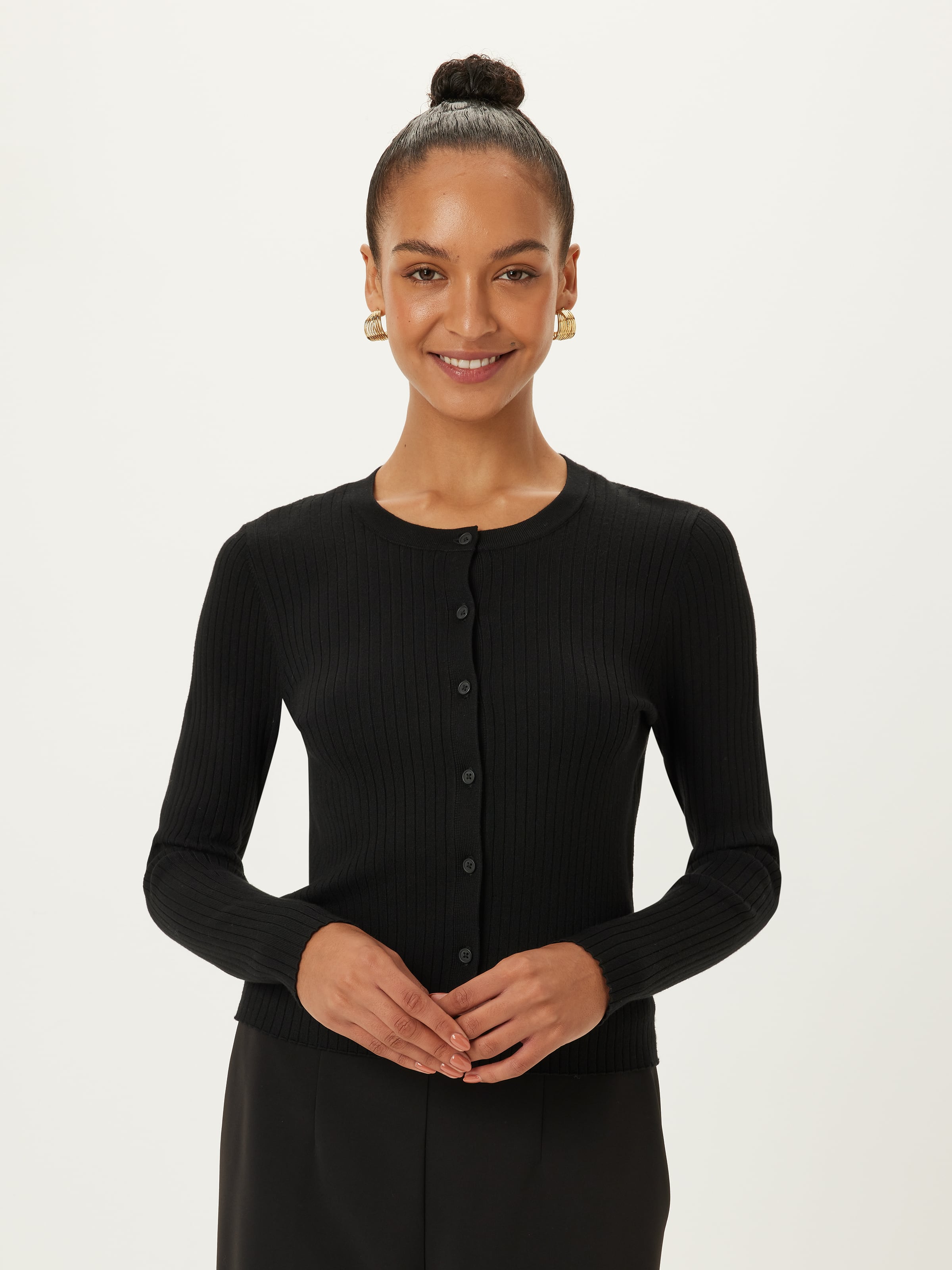 Sammy Ribbed Cardigan