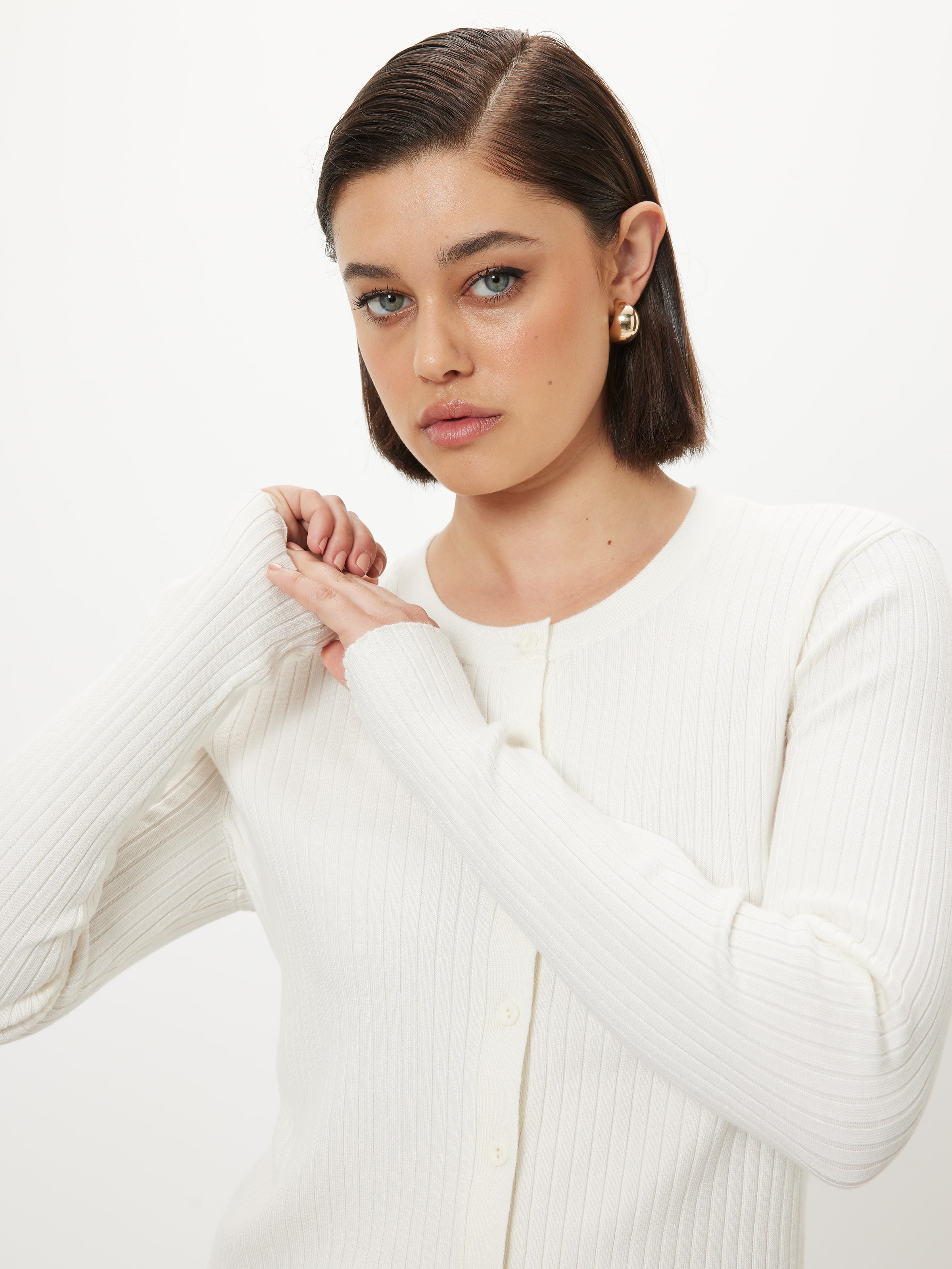 Sammy Ribbed Cardigan