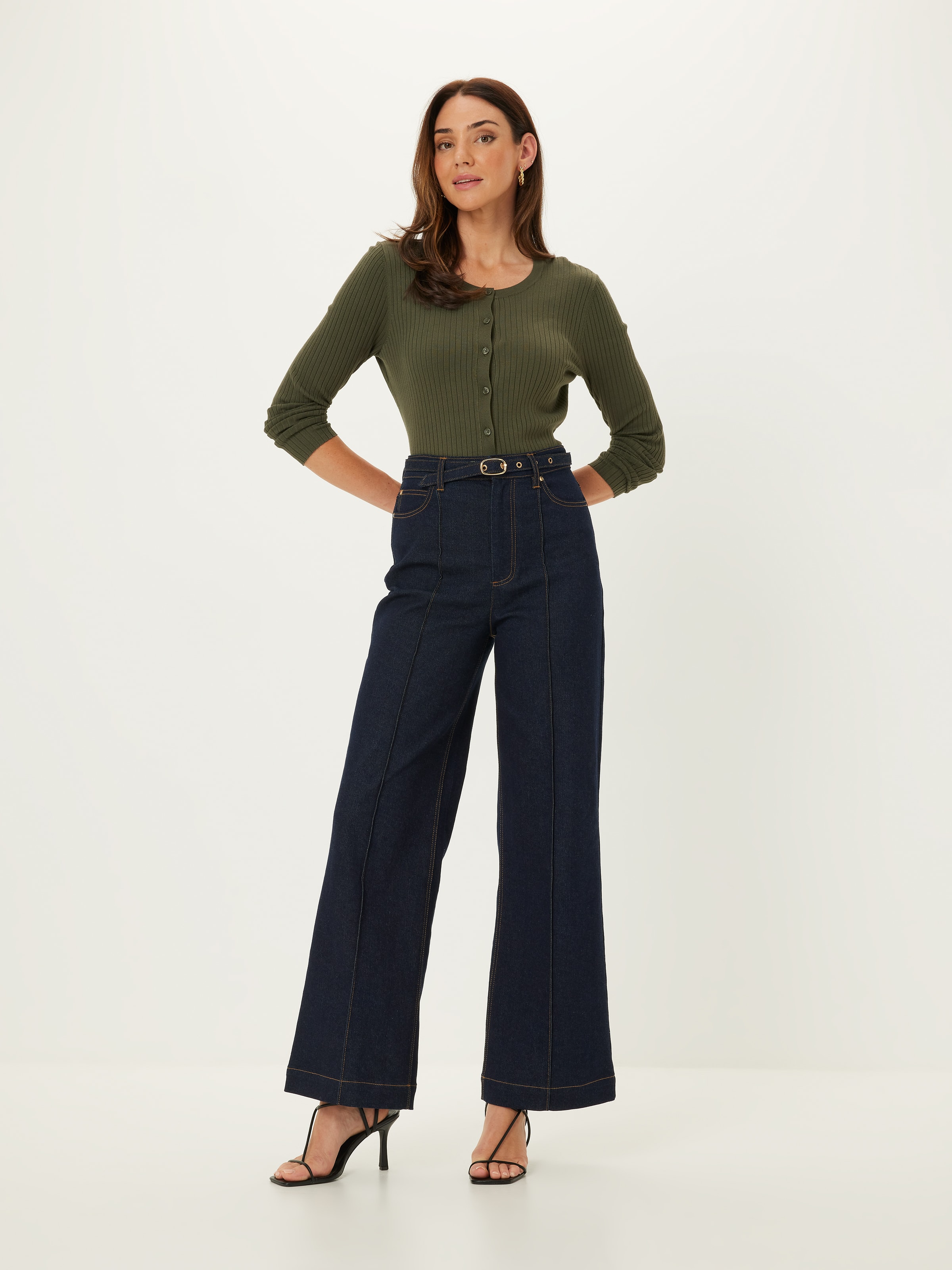 Sammy Ribbed Cardigan