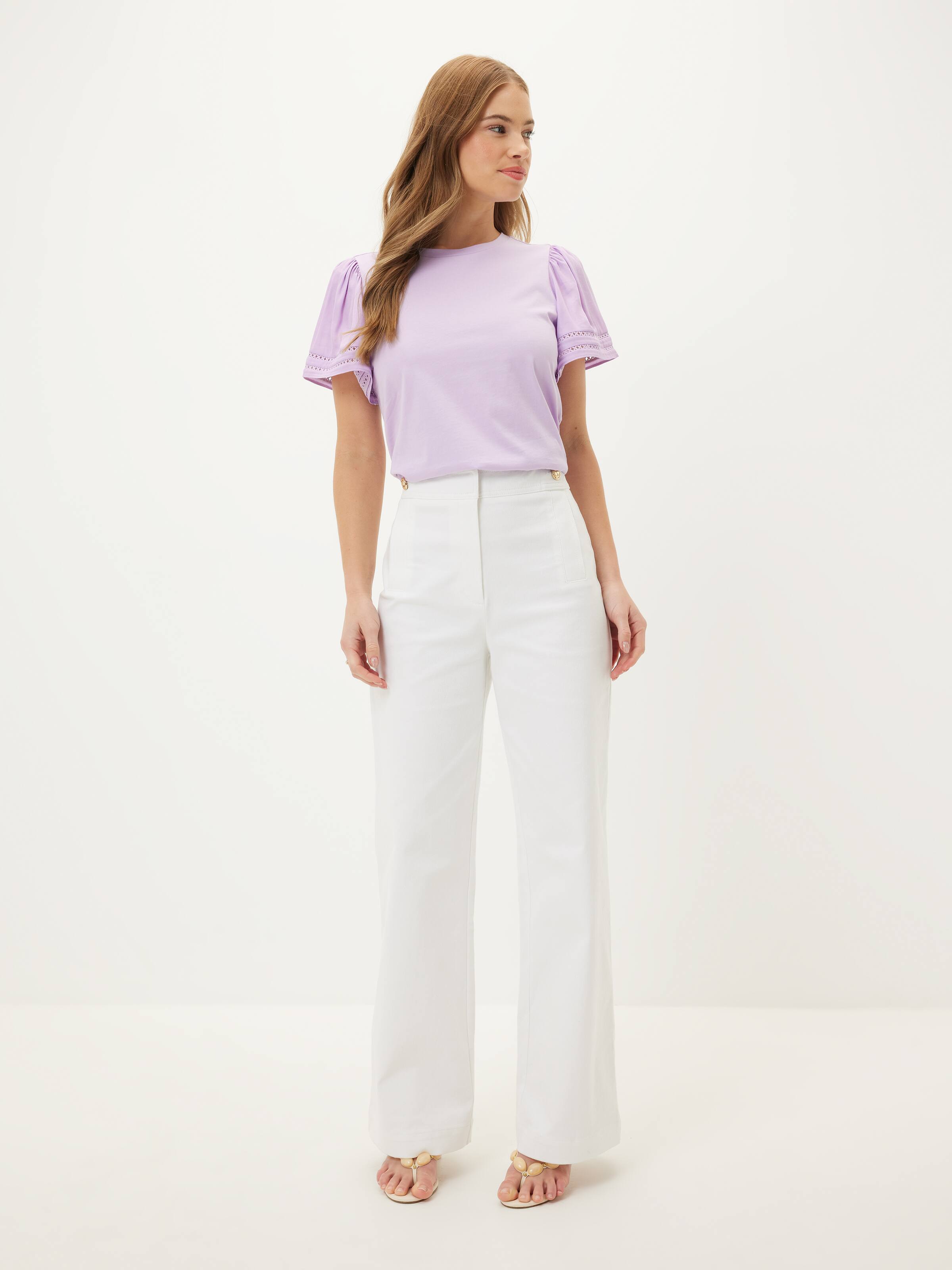 Luna Lace Sleeve Tee