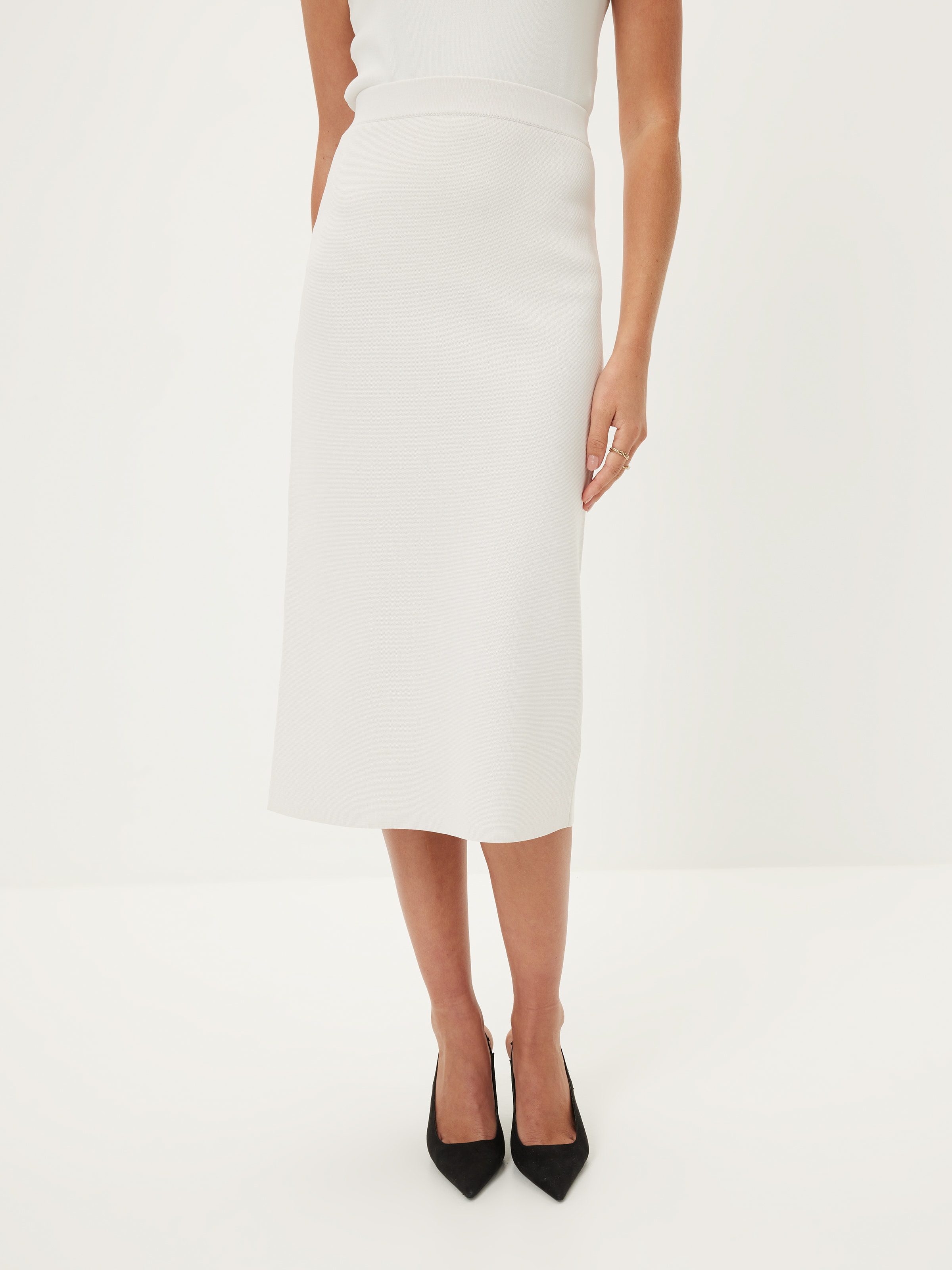 Rhiannon Milano Midi Skirt