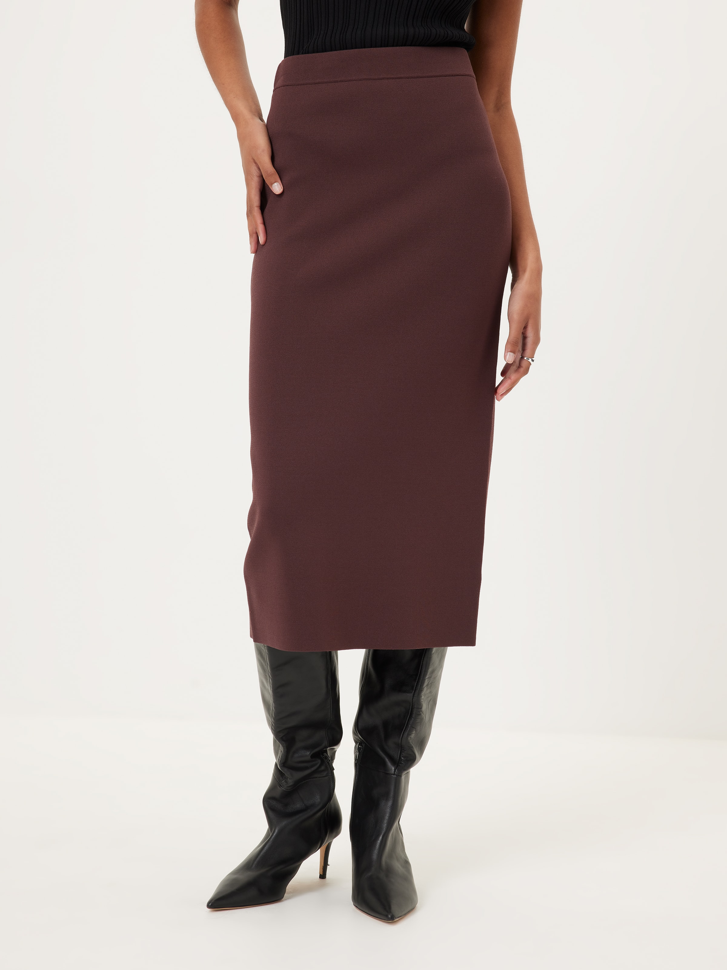 Rhiannon Milano Midi Skirt