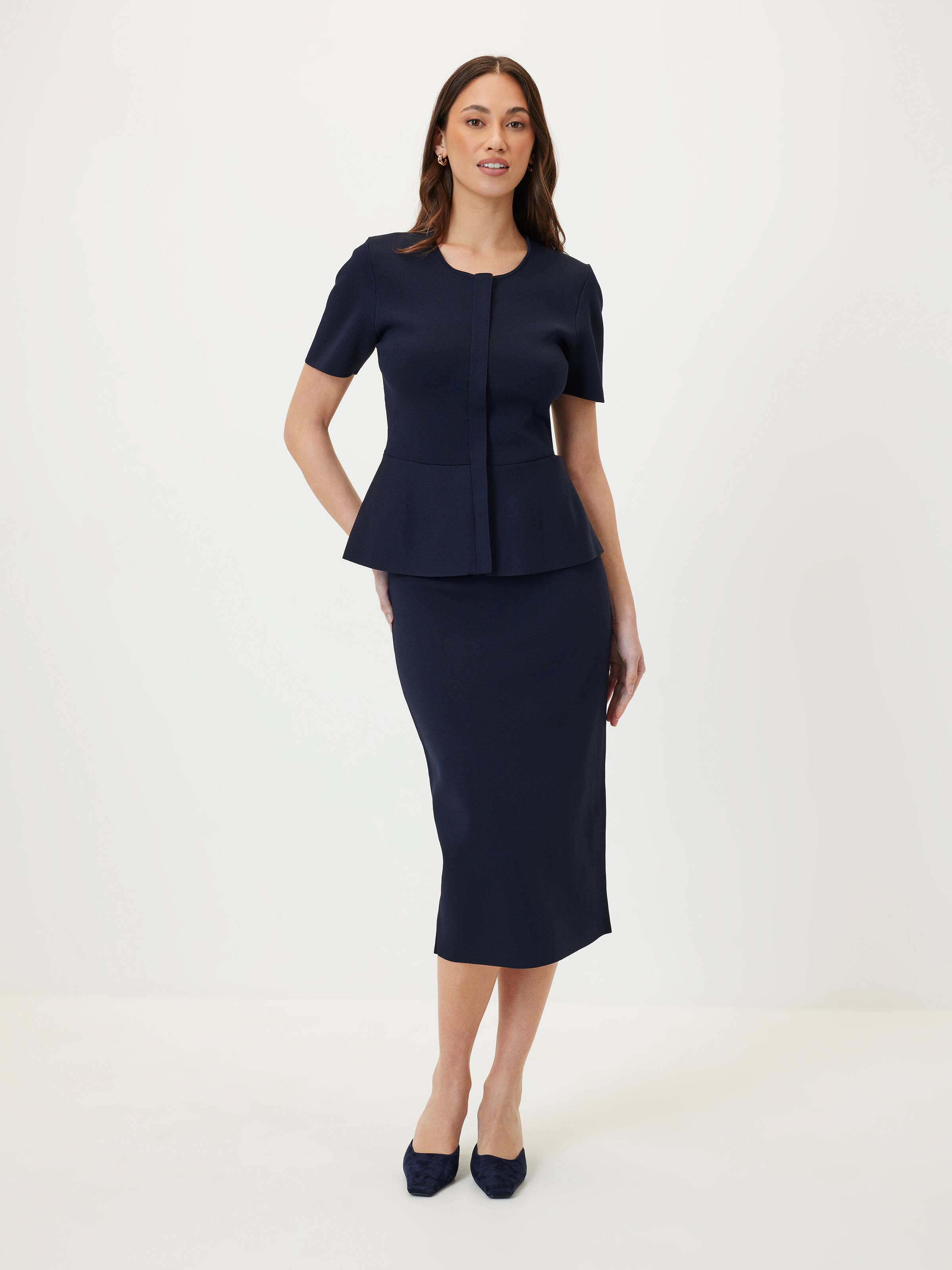 Rhiannon Milano Midi Skirt