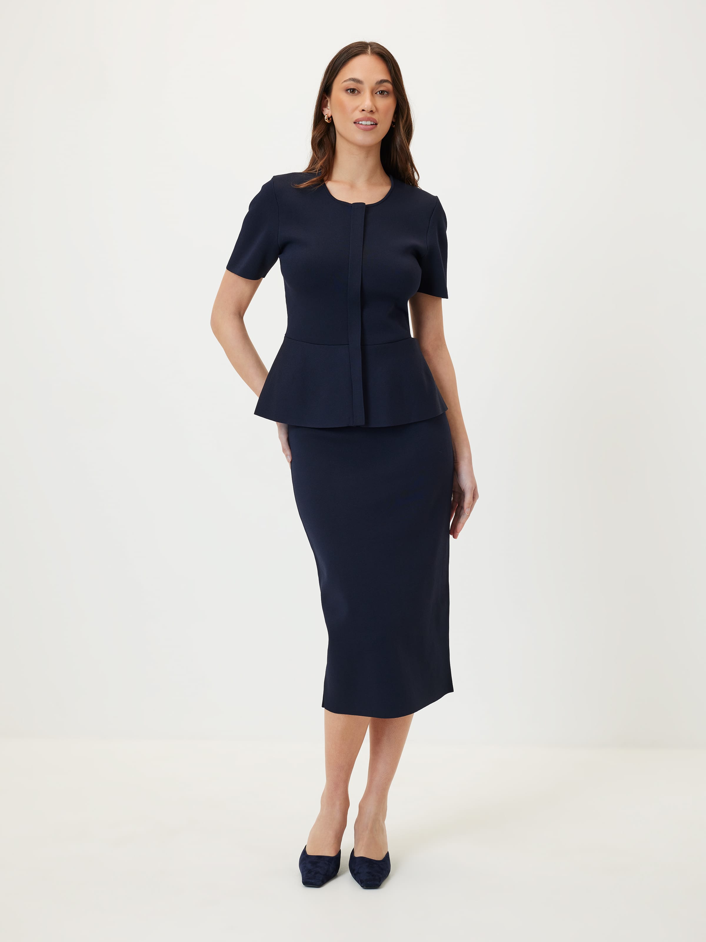 Rhiannon Milano Midi Skirt