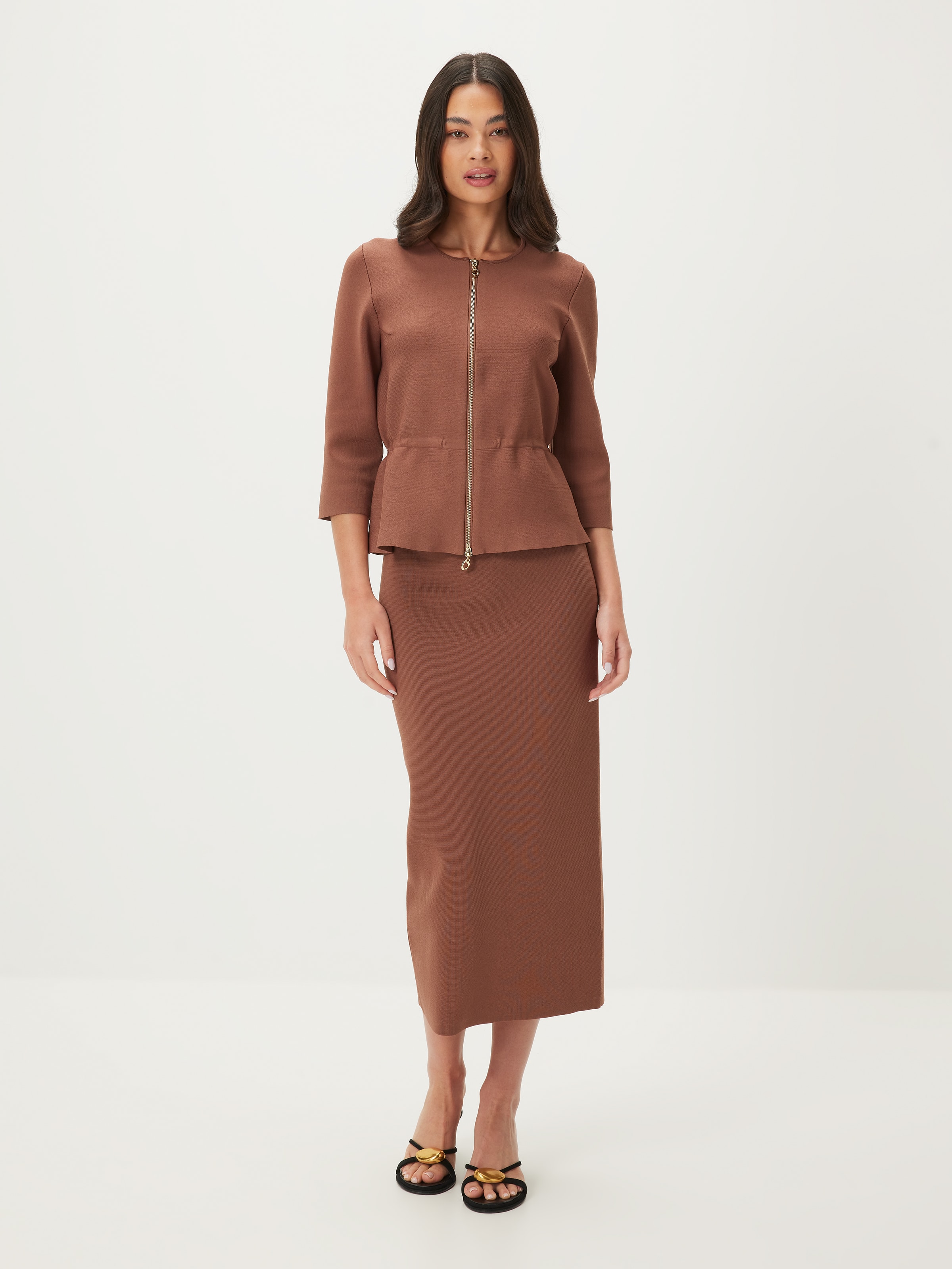 Rhiannon Milano Midi Skirt