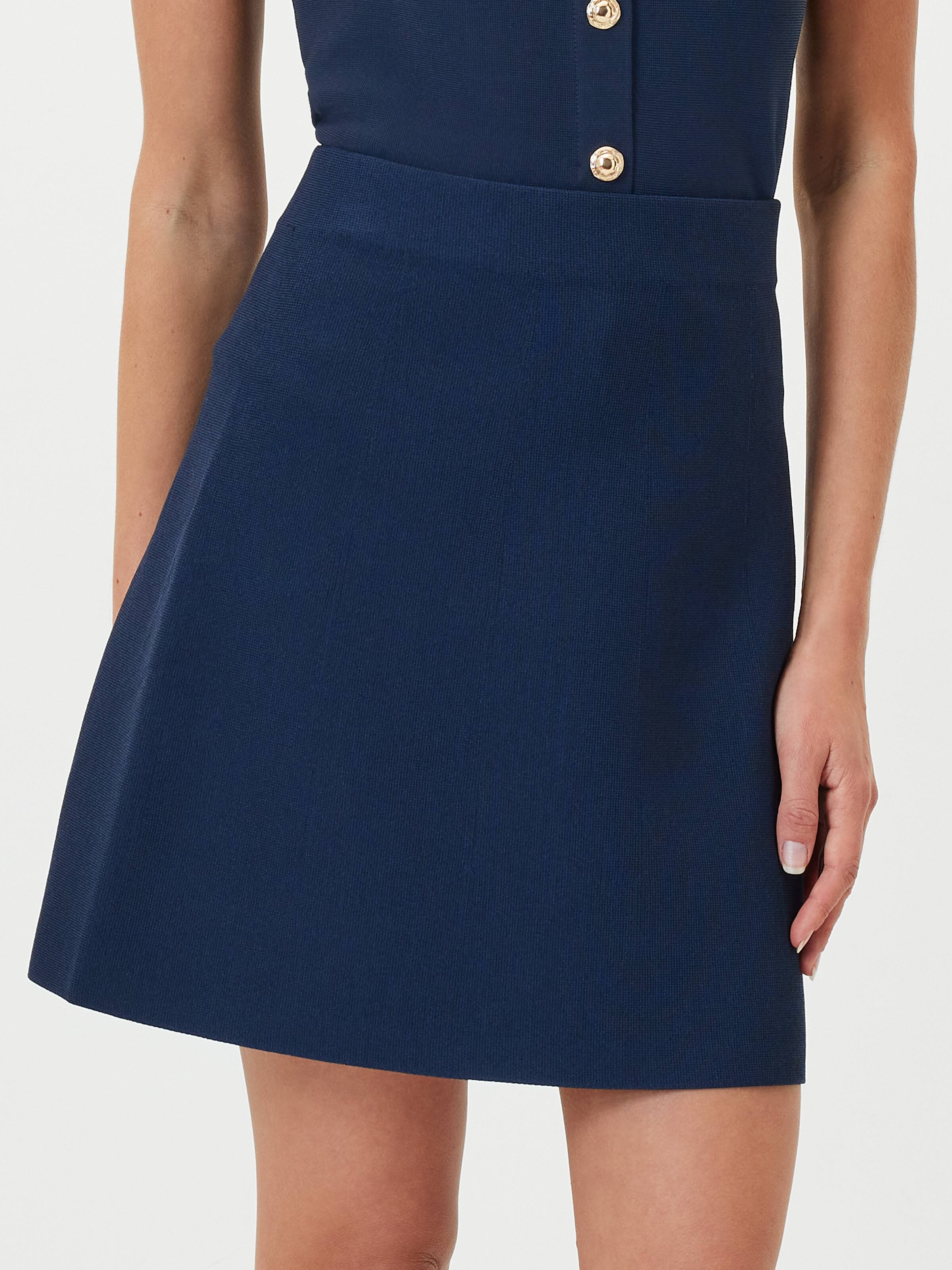 Kyra A Line Mini Skirt
