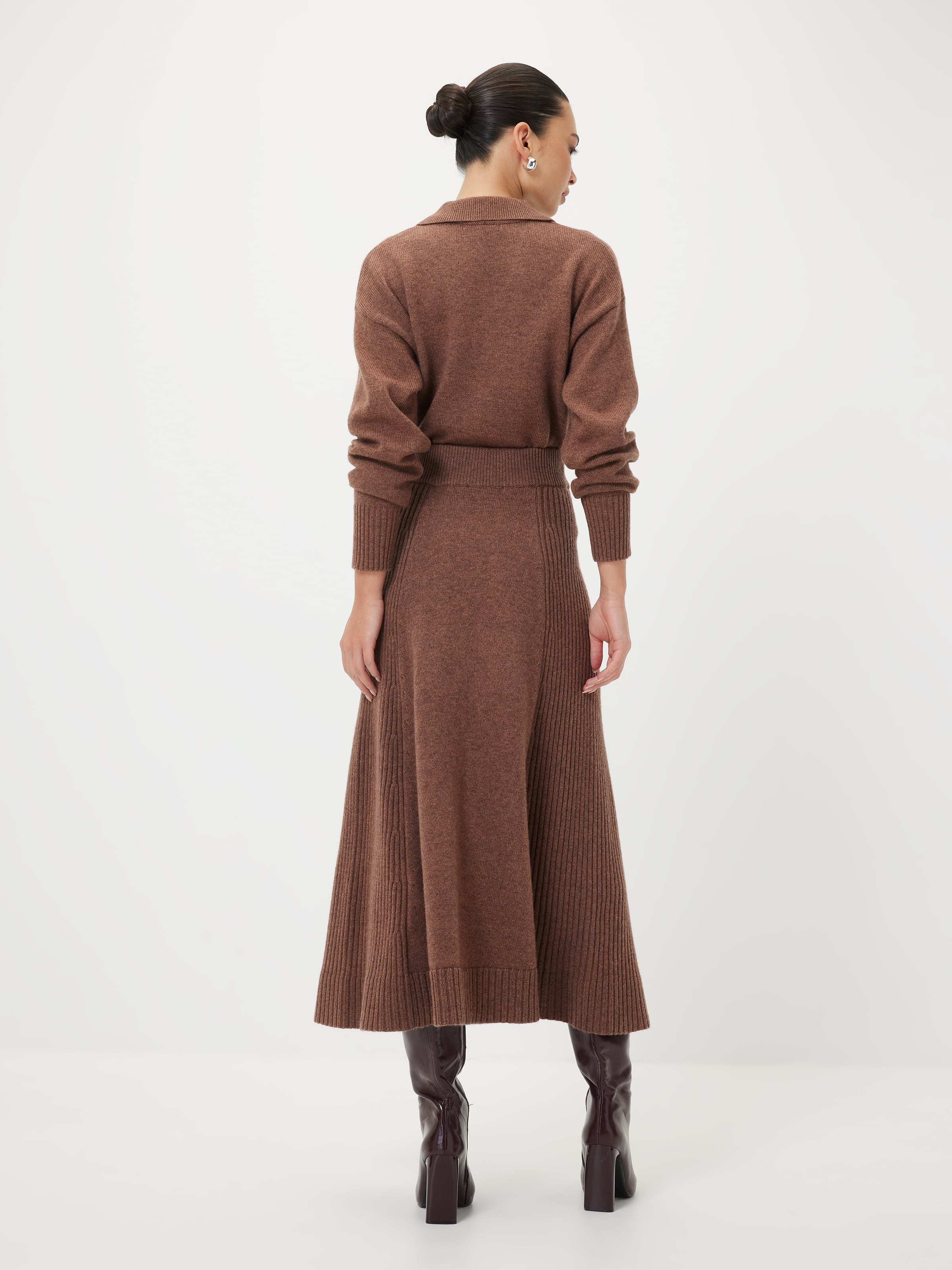 Liberty Ribbed Midi Skirt