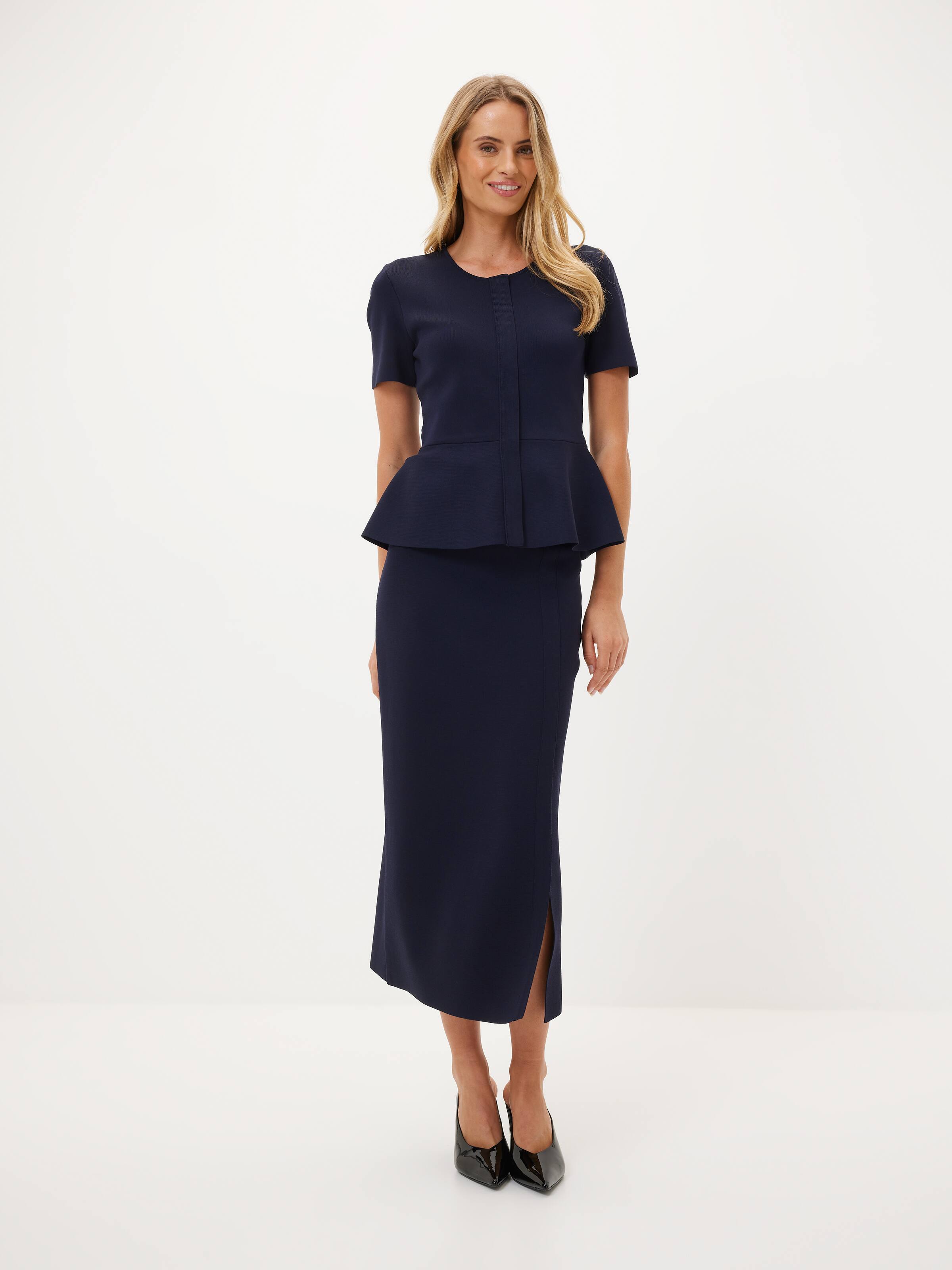 Giselle Covered Zip Knit