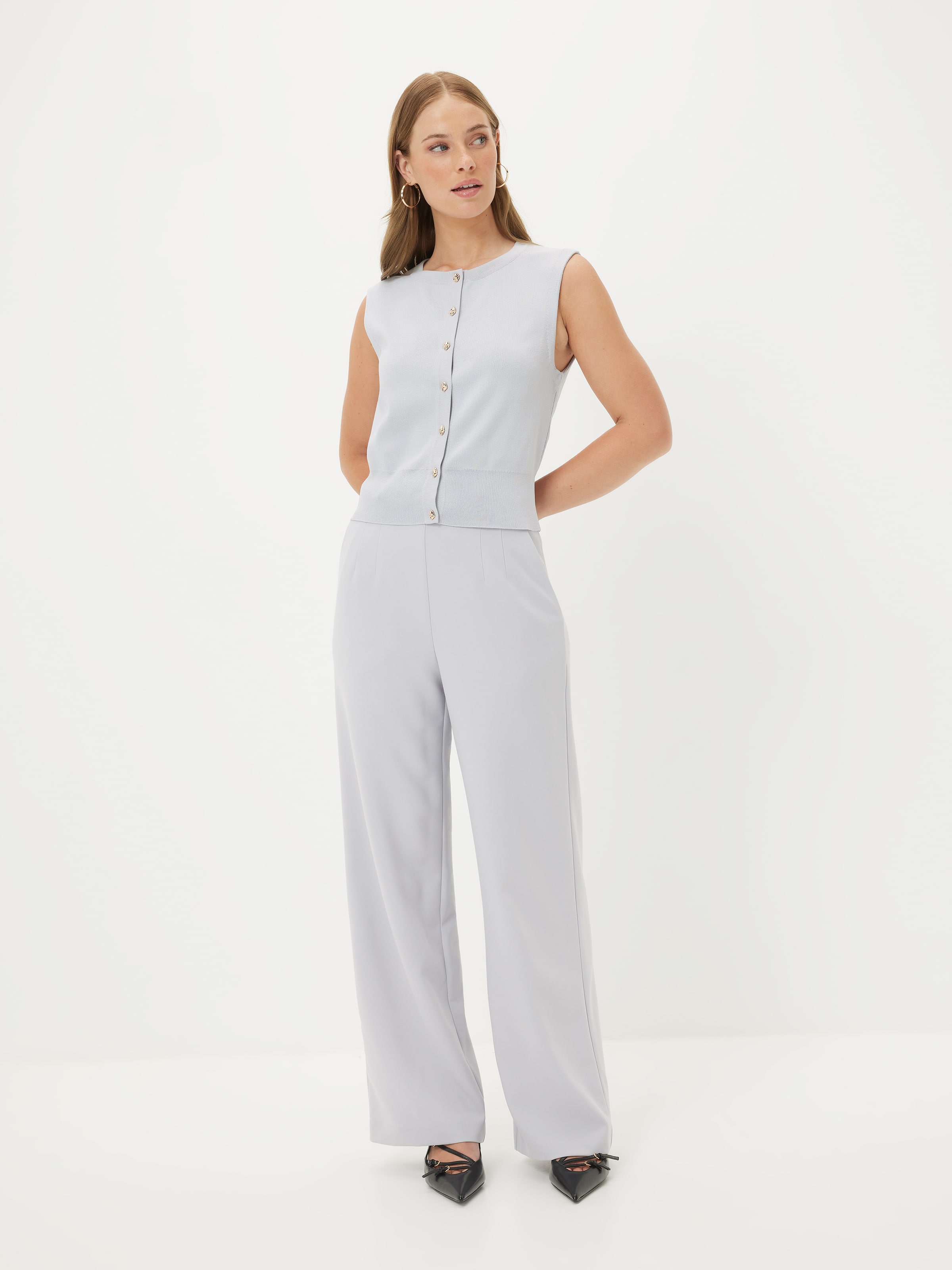 Louise Sleeveless Milano Vest