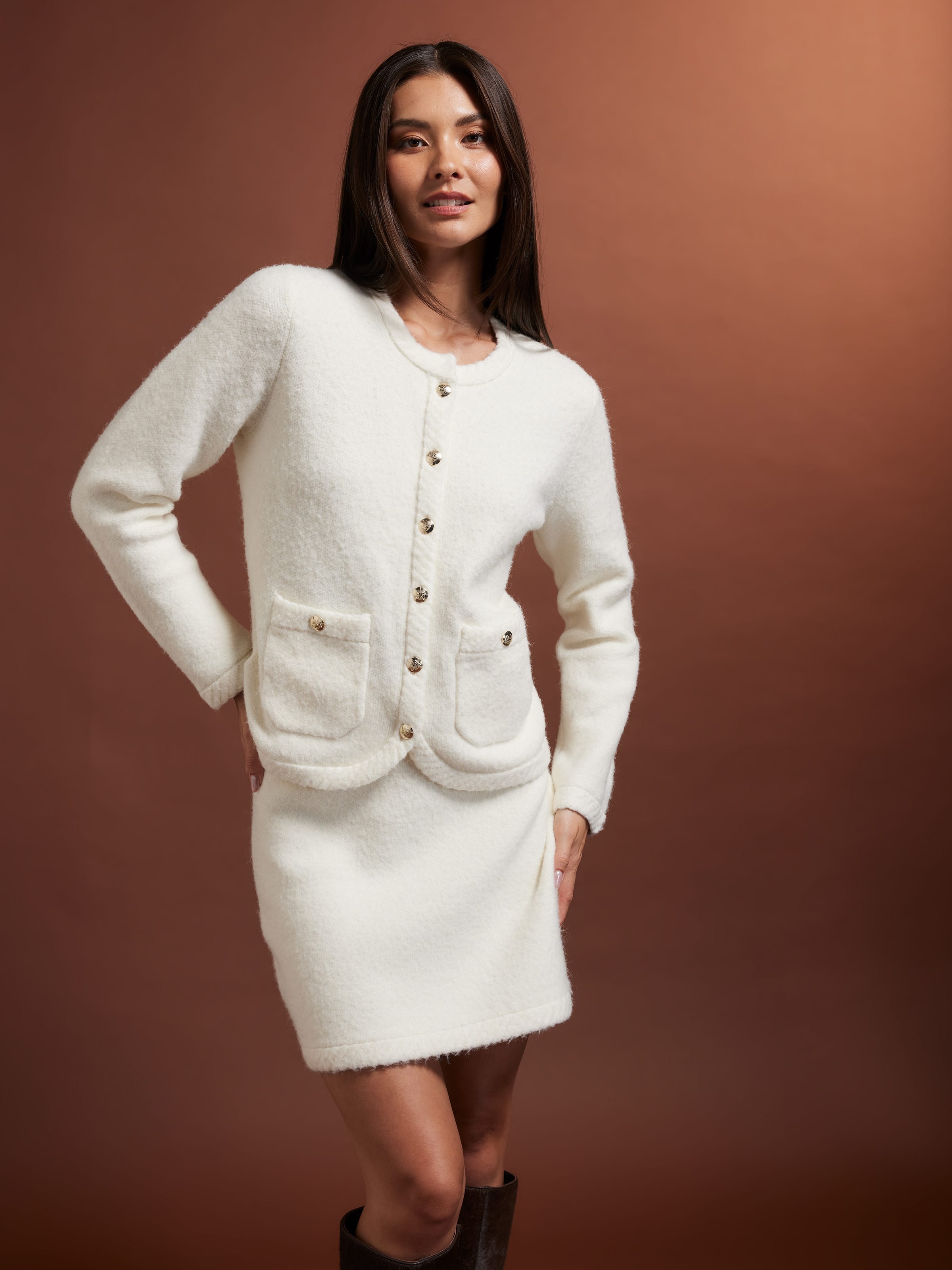 Jamie Braided Detail Cardigan
