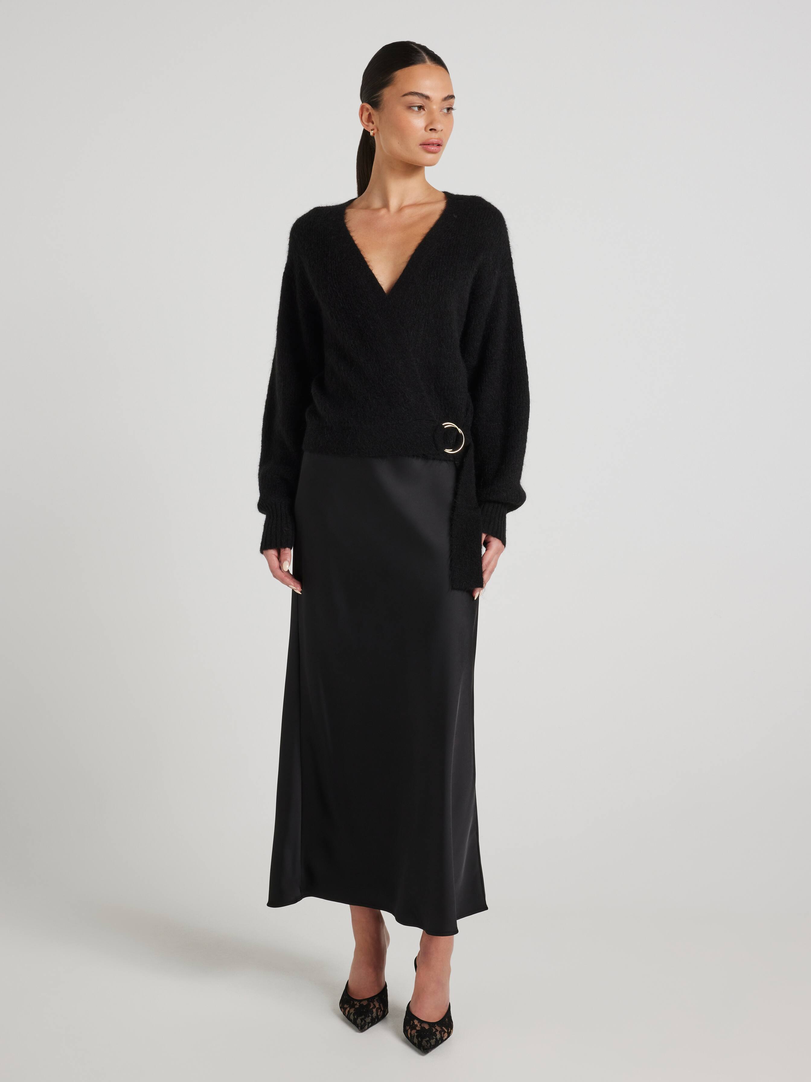Most Popular Gracie D Ring Wrap Cardigan