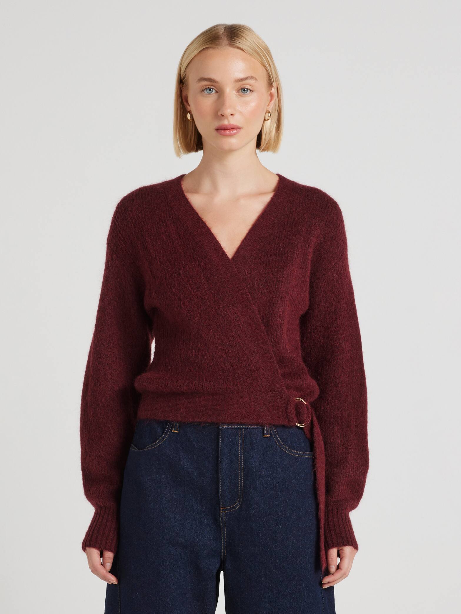 Gracie D Ring Wrap Cardigan
