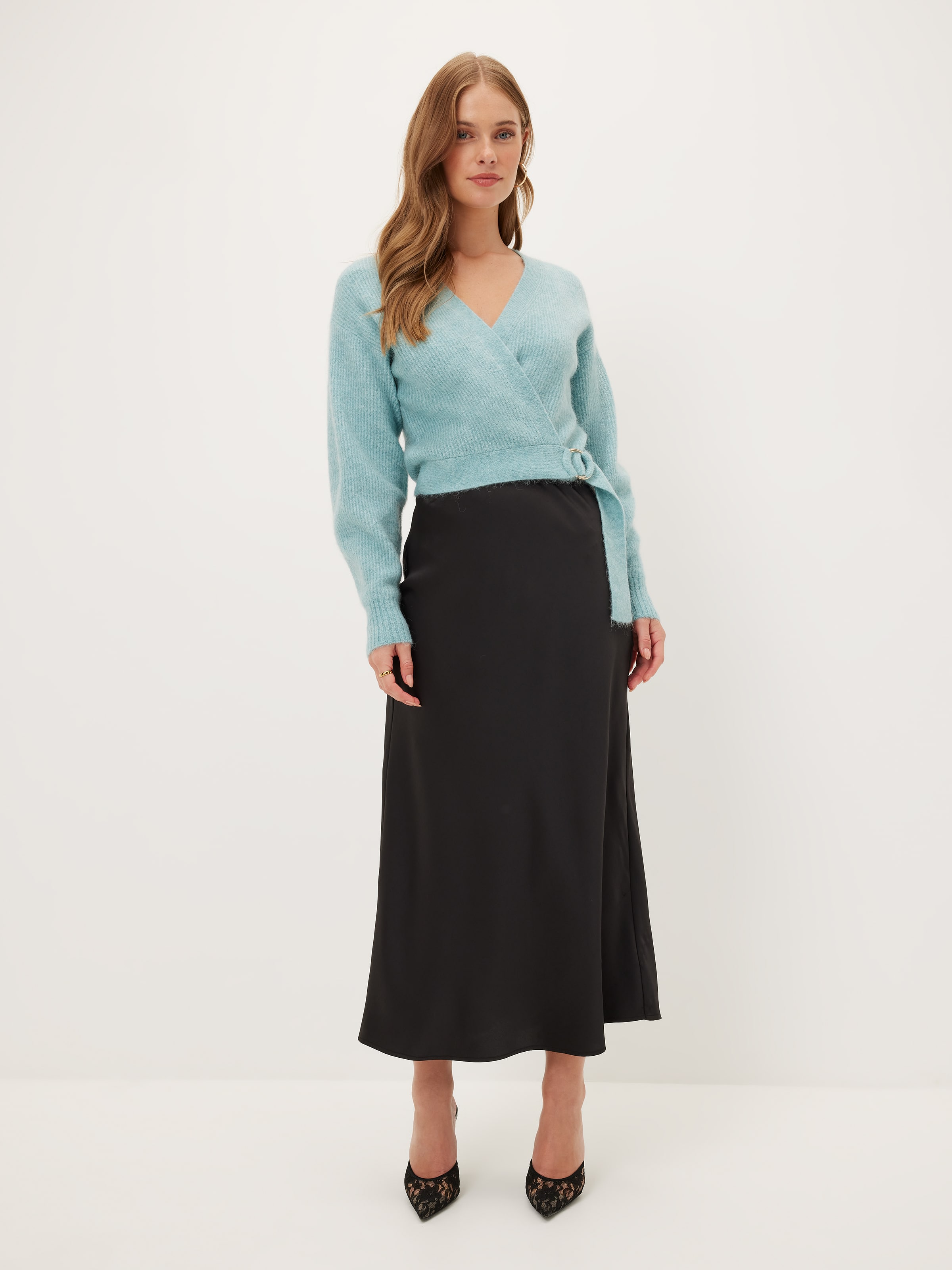 Gracie D Ring Wrap Cardigan