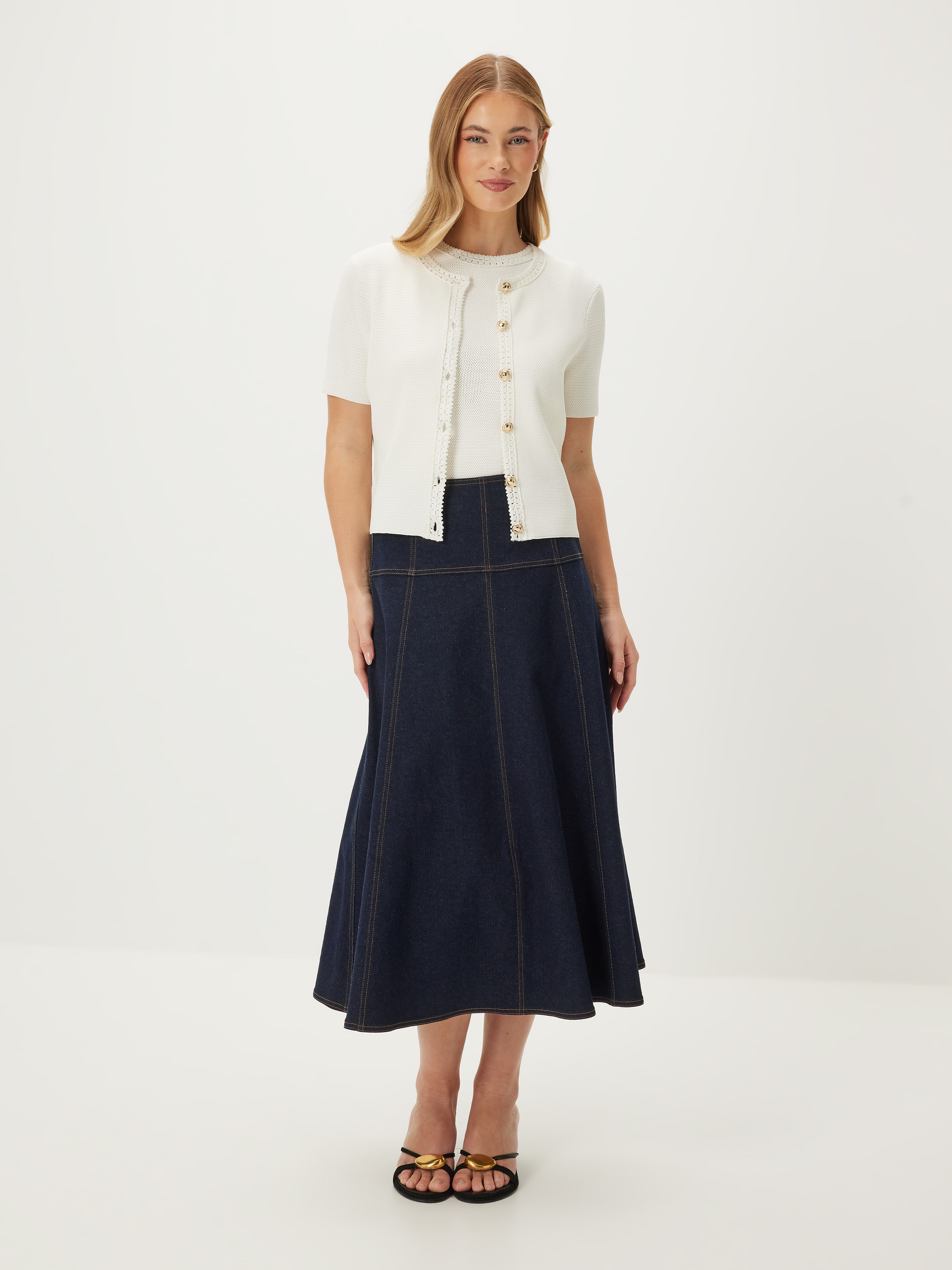 Bonnie Textured Knit Cardi