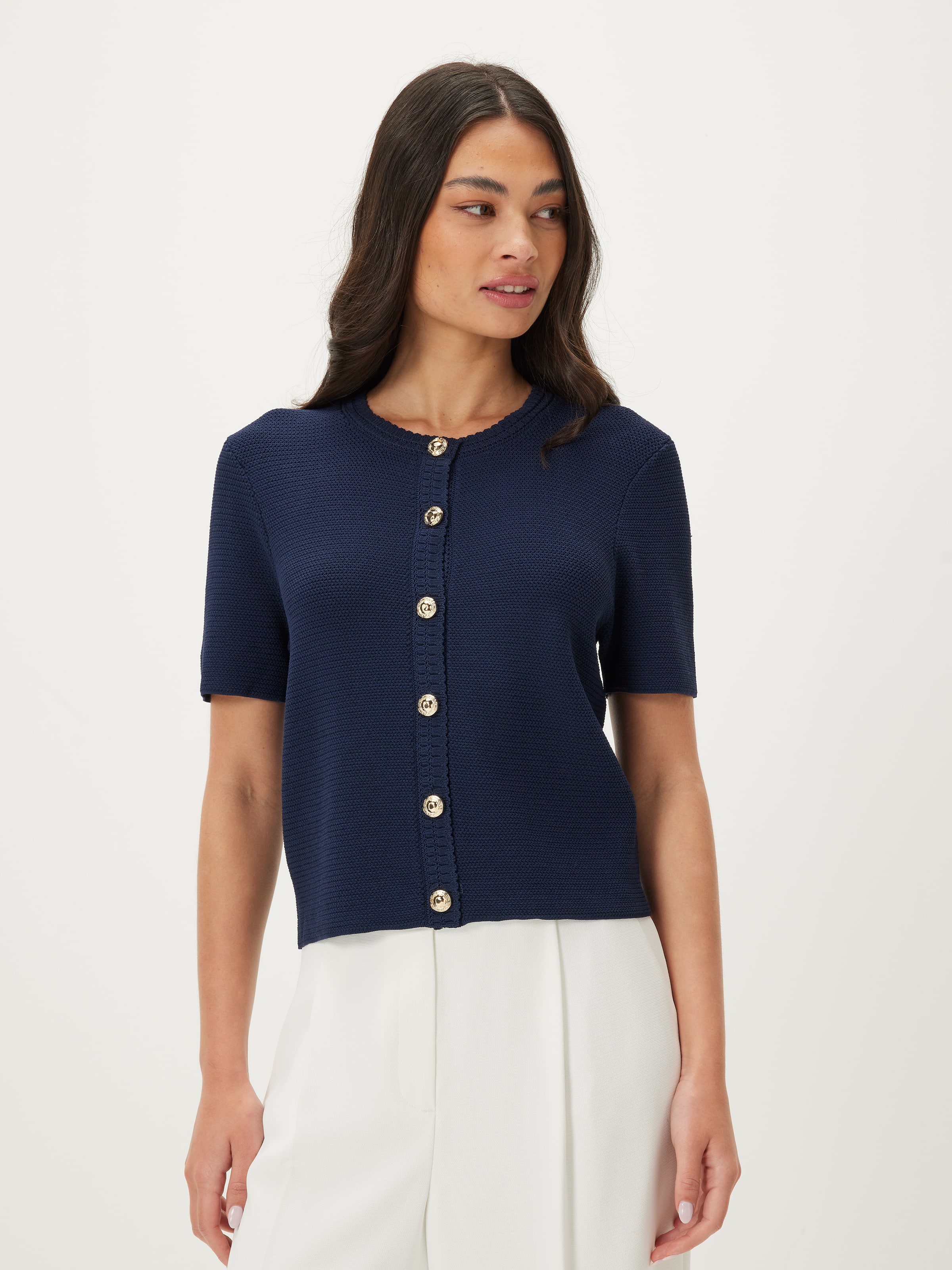 Bonnie Textured Knit Cardi