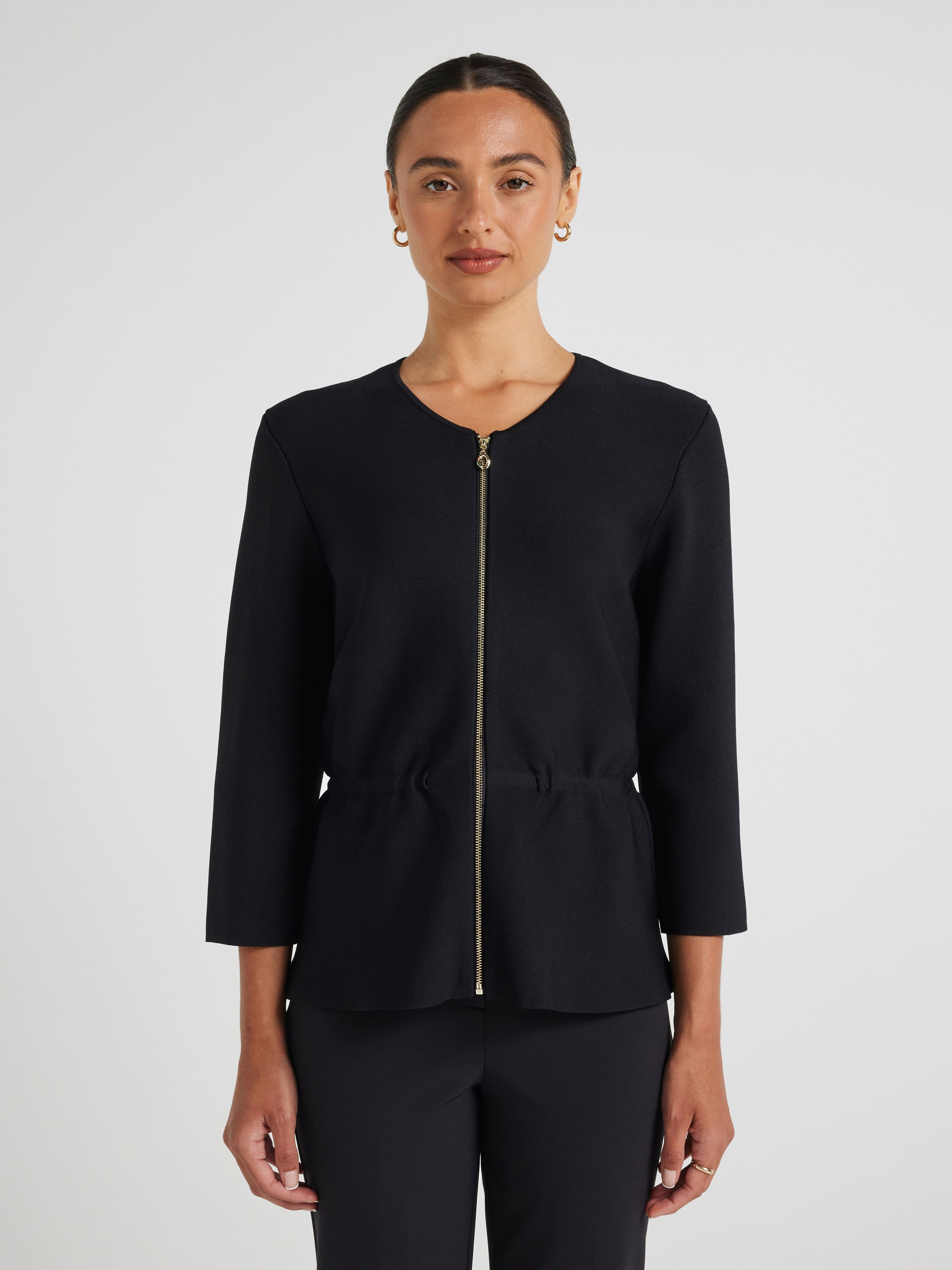 Bianca Zip Thru Milano Cardi