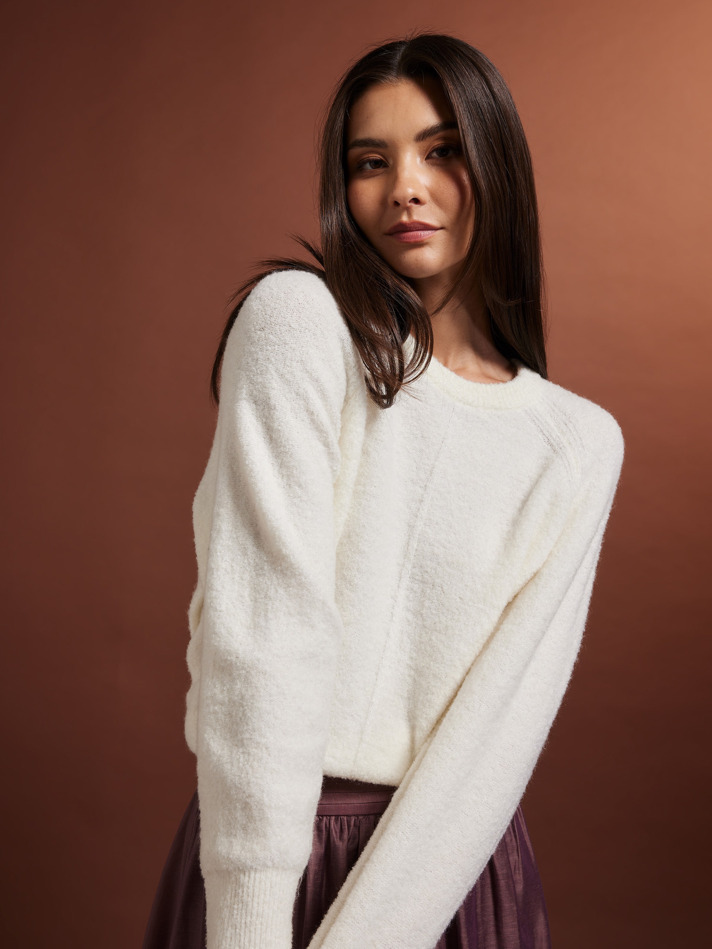Gia Front Seam Knit