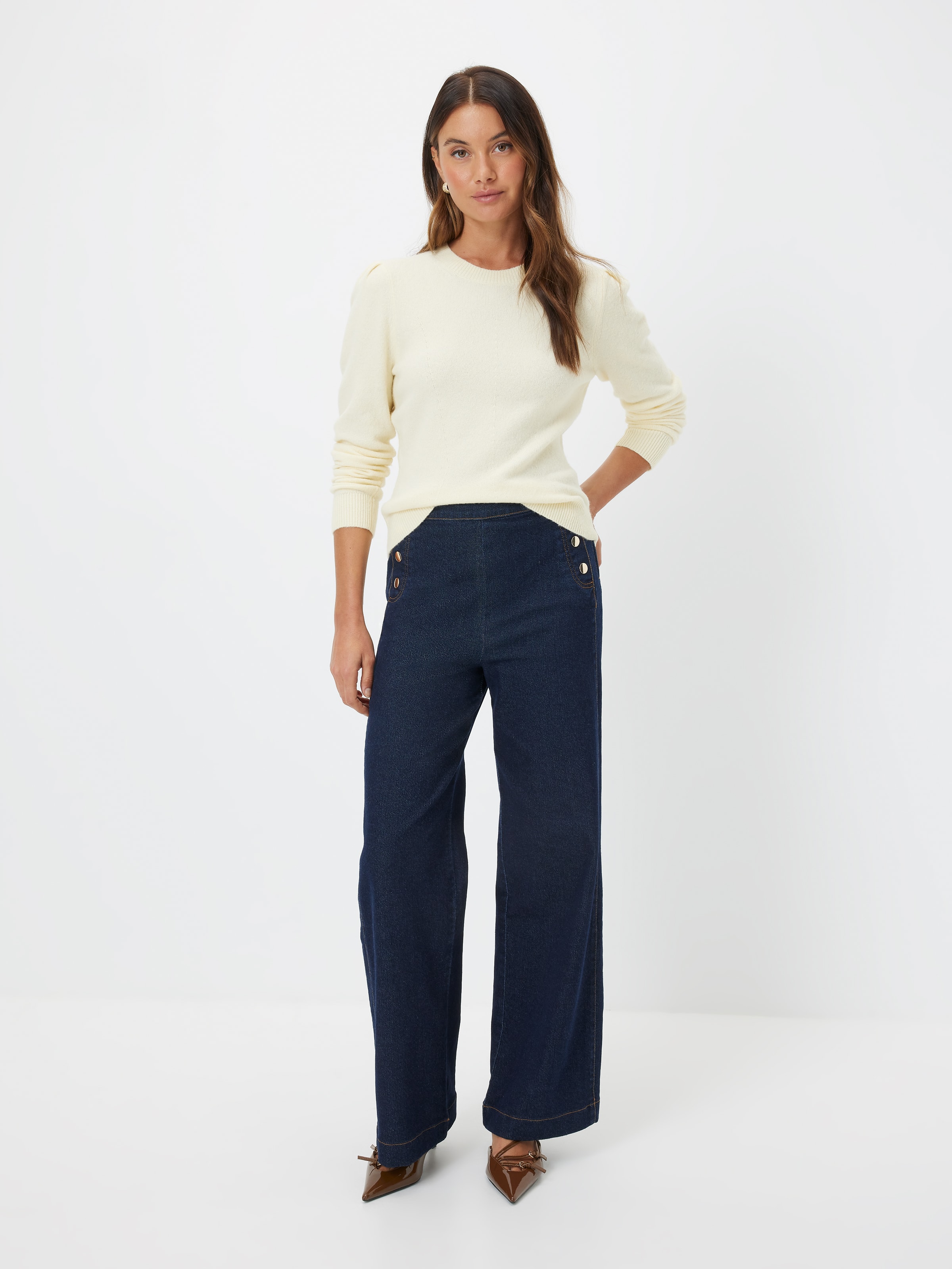Penny Chevron Long Sleeve Knit