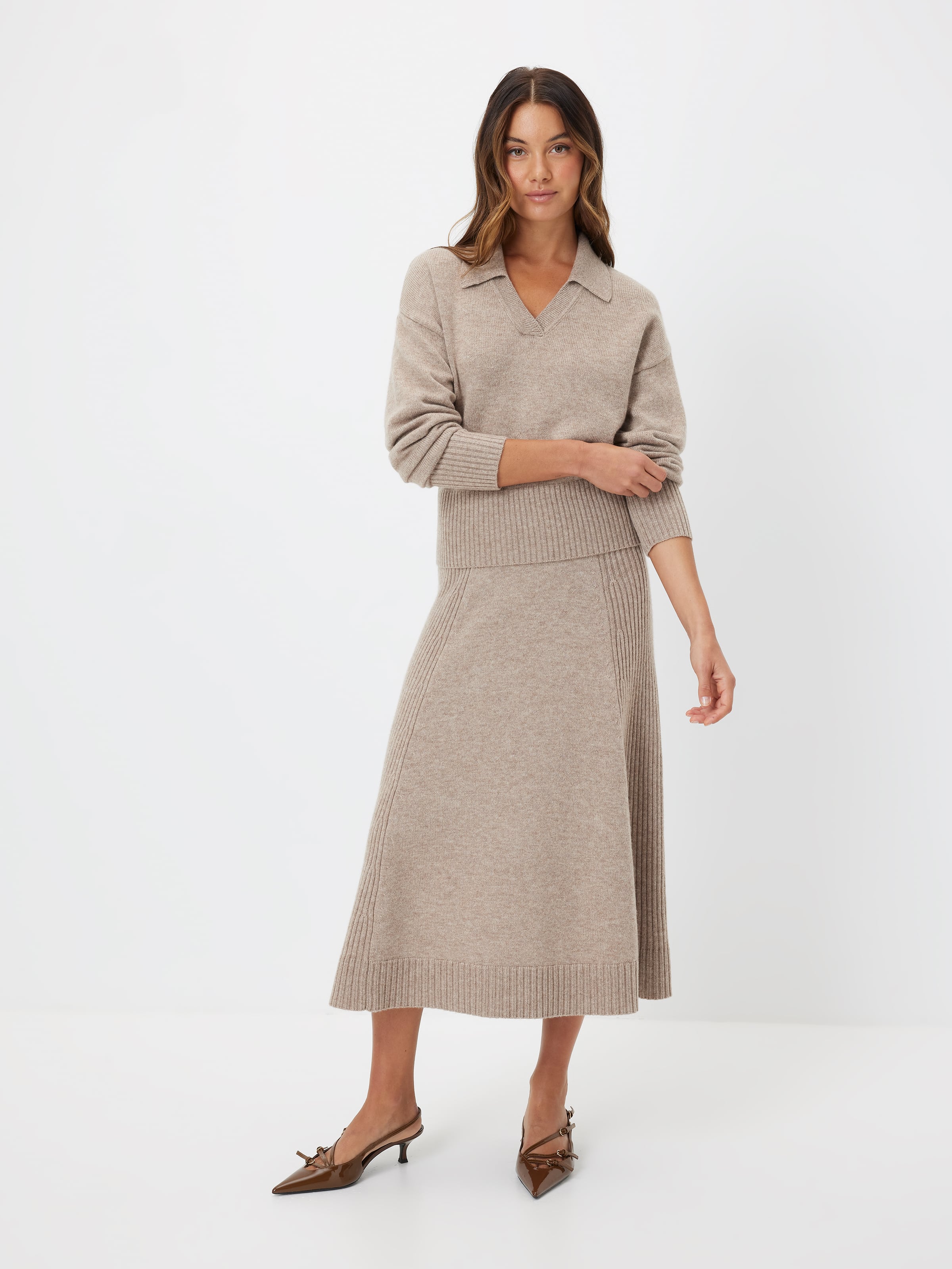 Liberty Ribbed Long Sleeve Knit