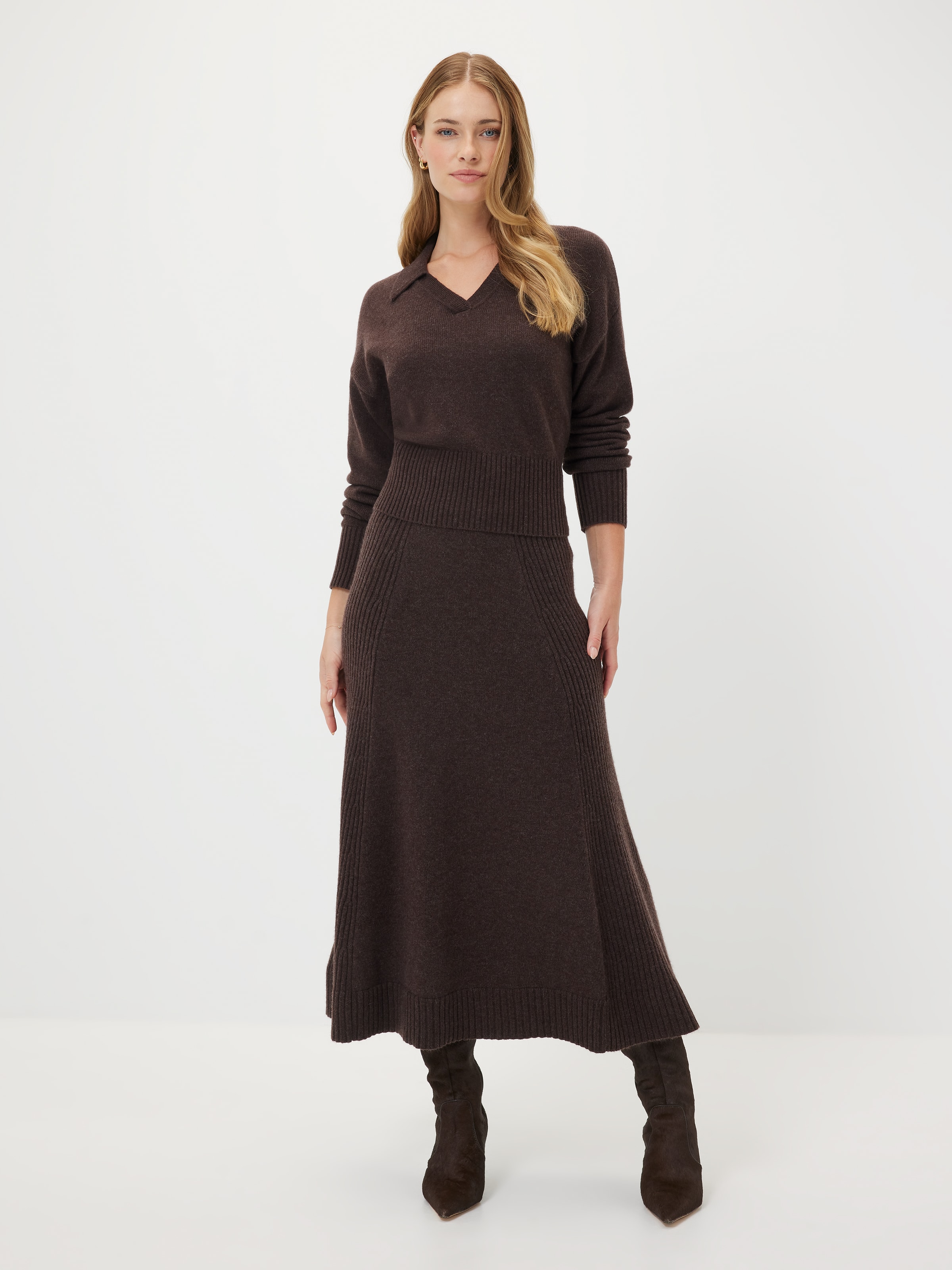 Liberty Ribbed Long Sleeve Knit