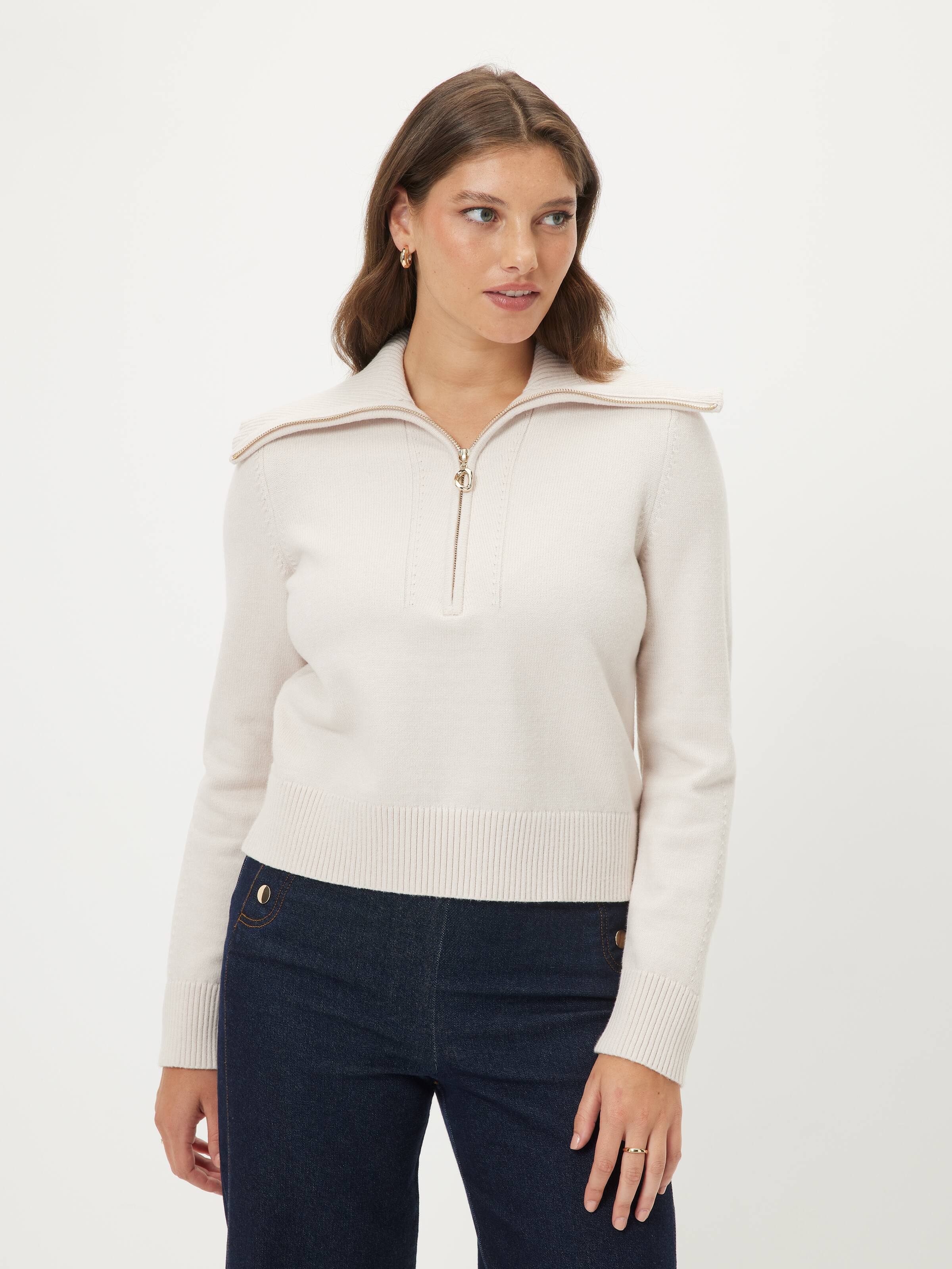 Fiona Zip Front Knit