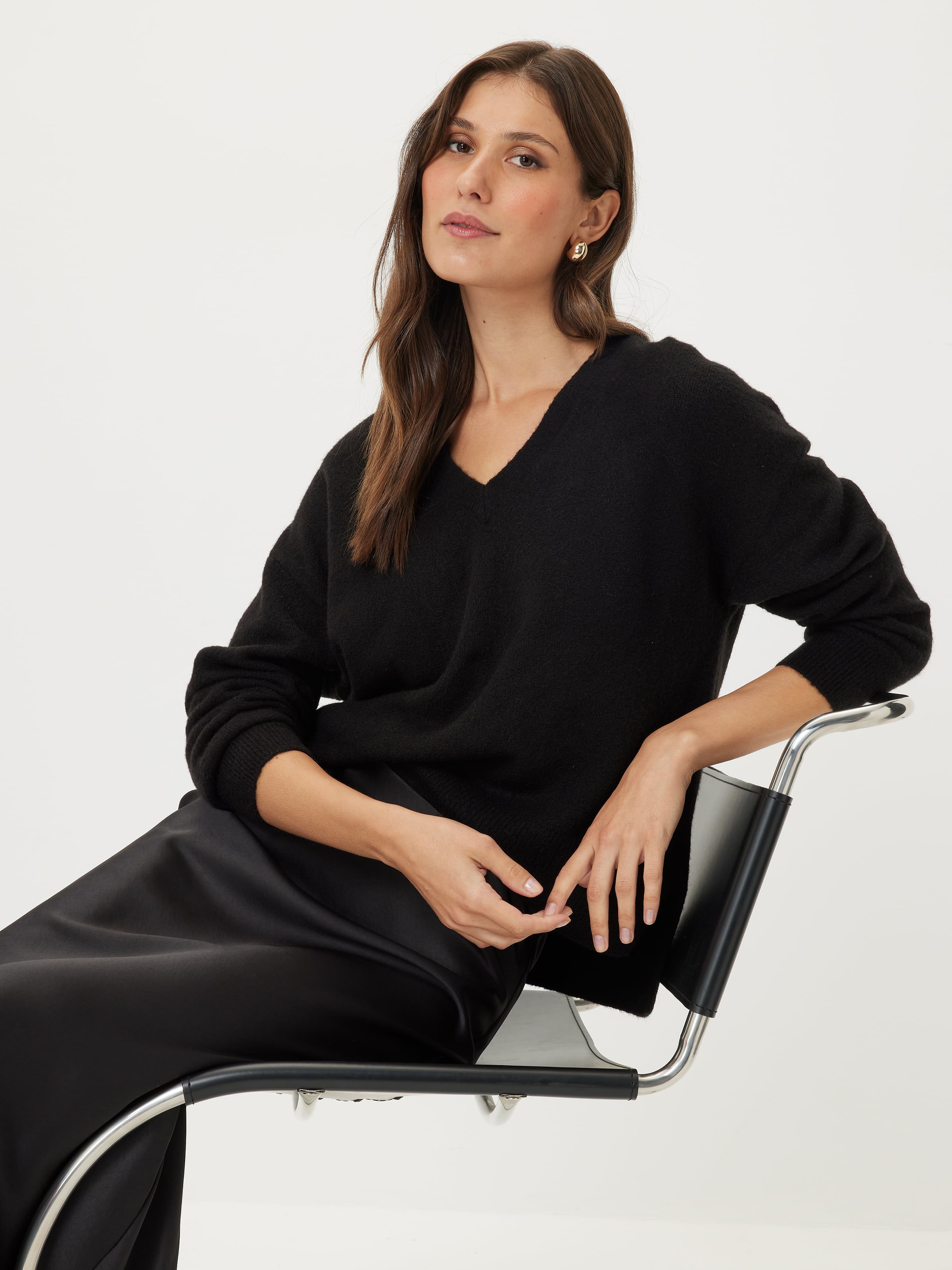 Jodie V Neck Knit