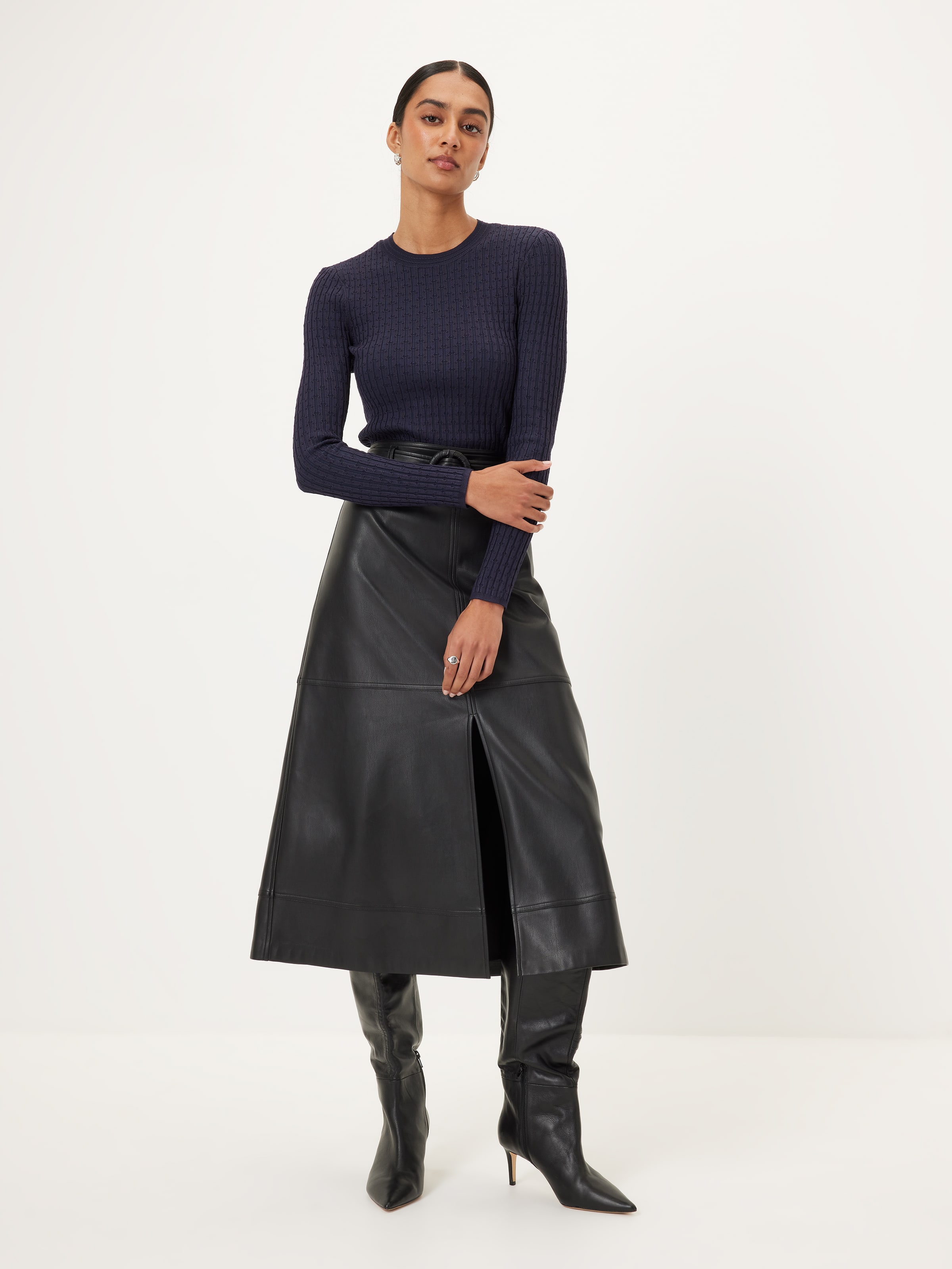 Tenzing Stitch Detail Top