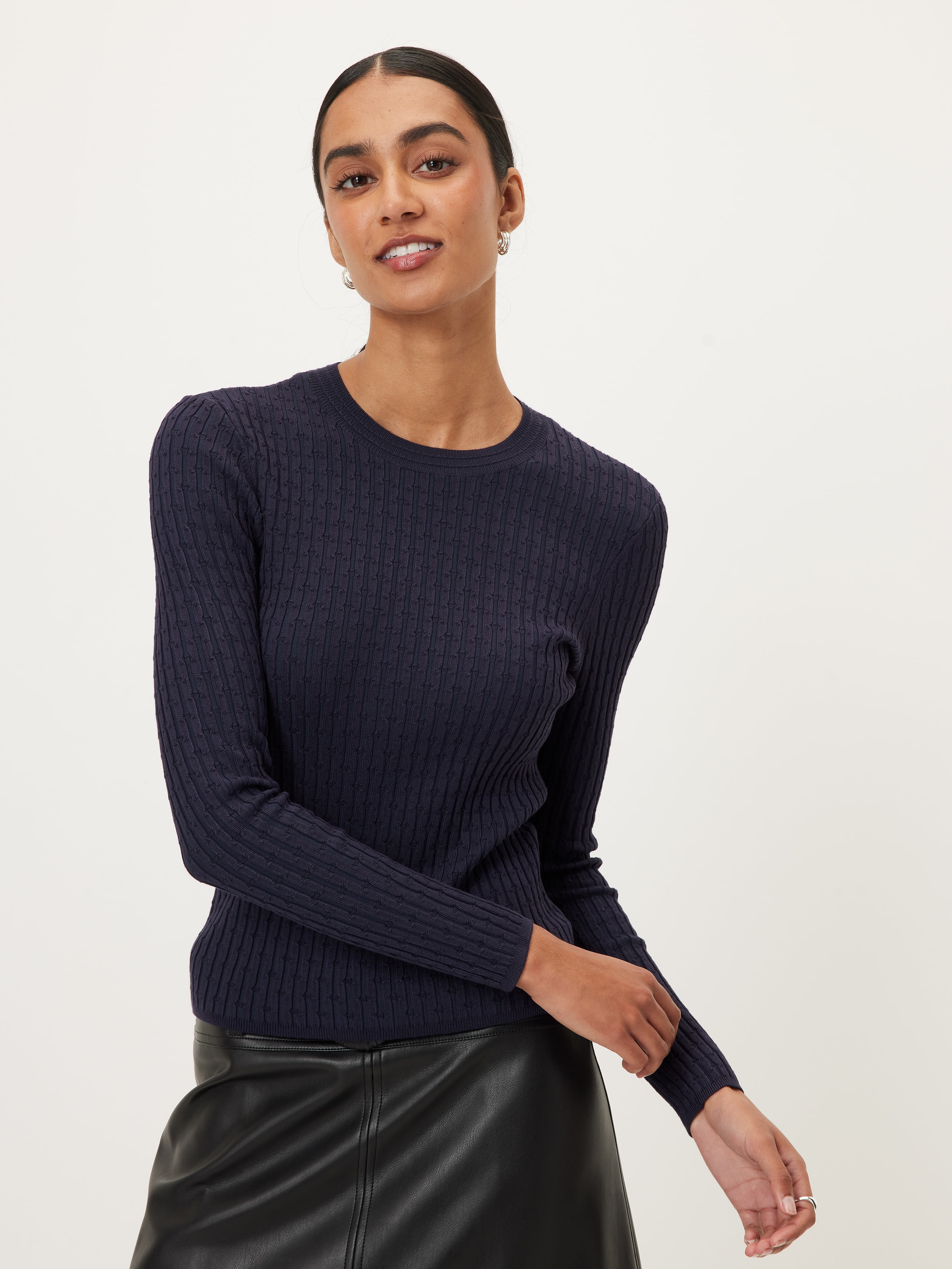Tenzing Stitch Detail Top