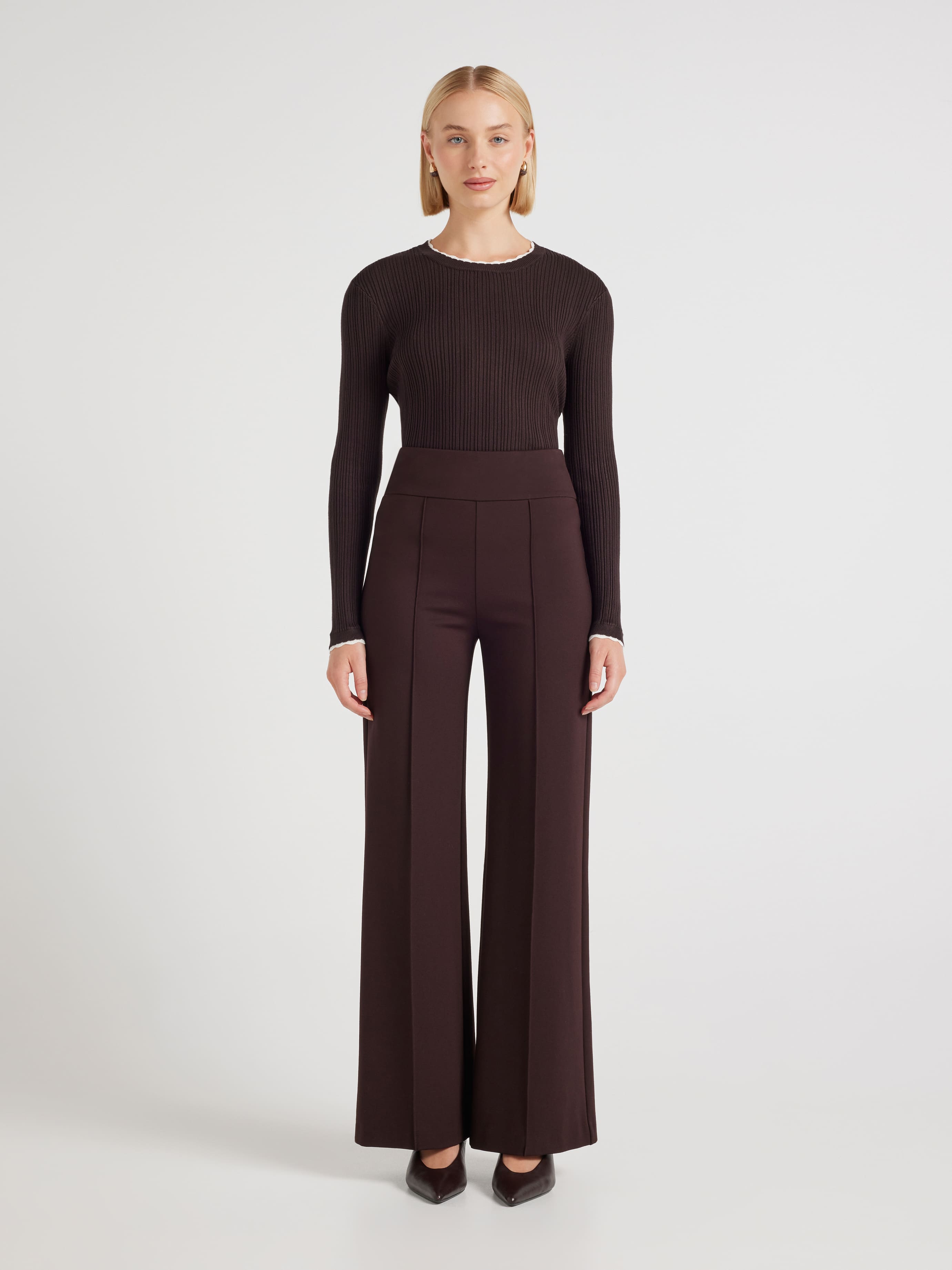 Lindsay Scallop Edge Knit