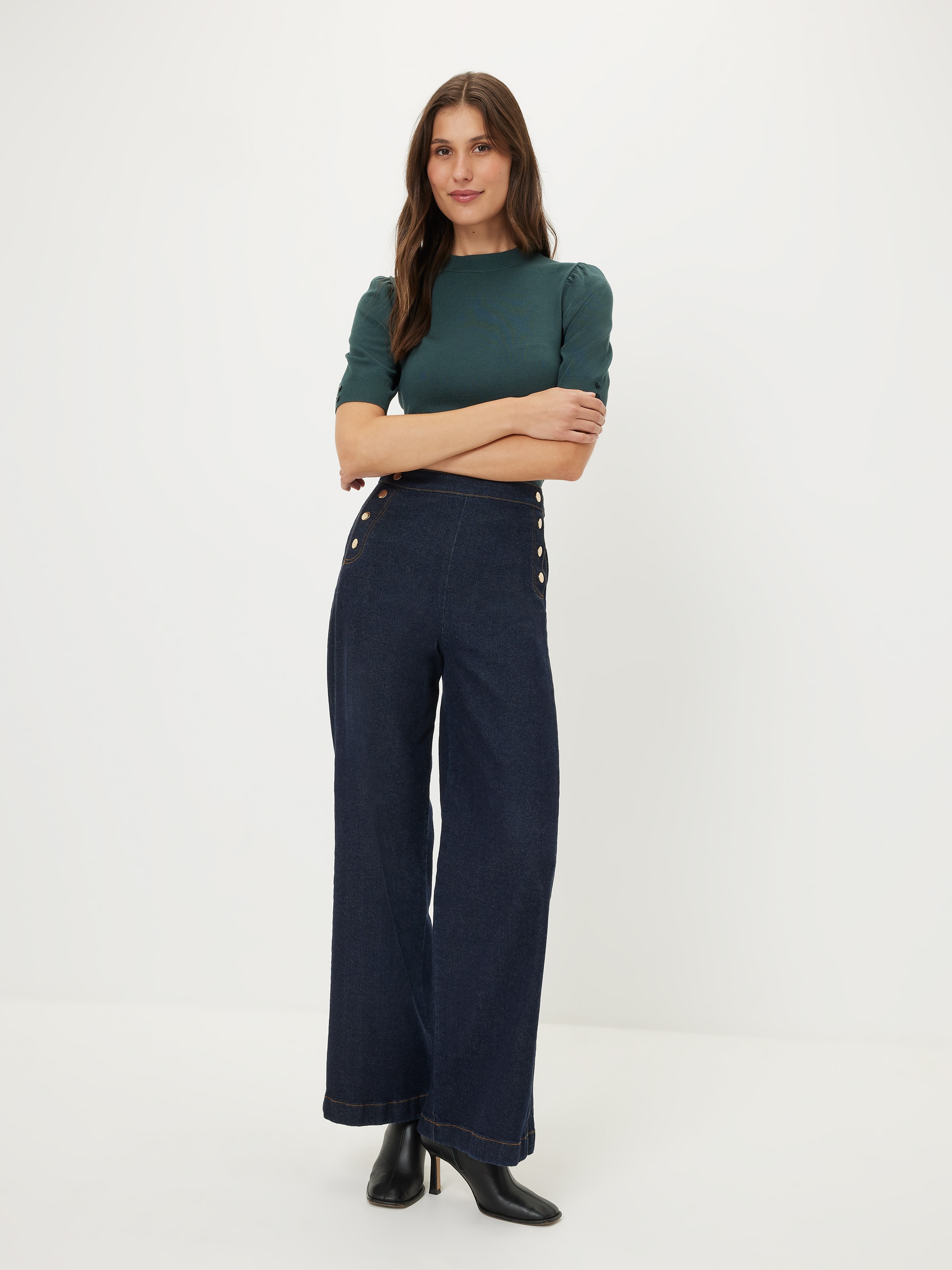 Frenchy Puff Sleeve Knit