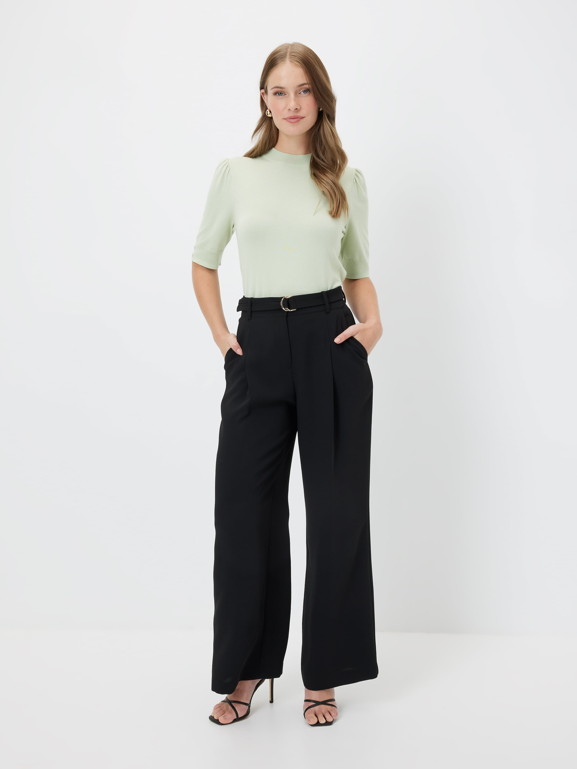 Frenchy Puff Sleeve Knit