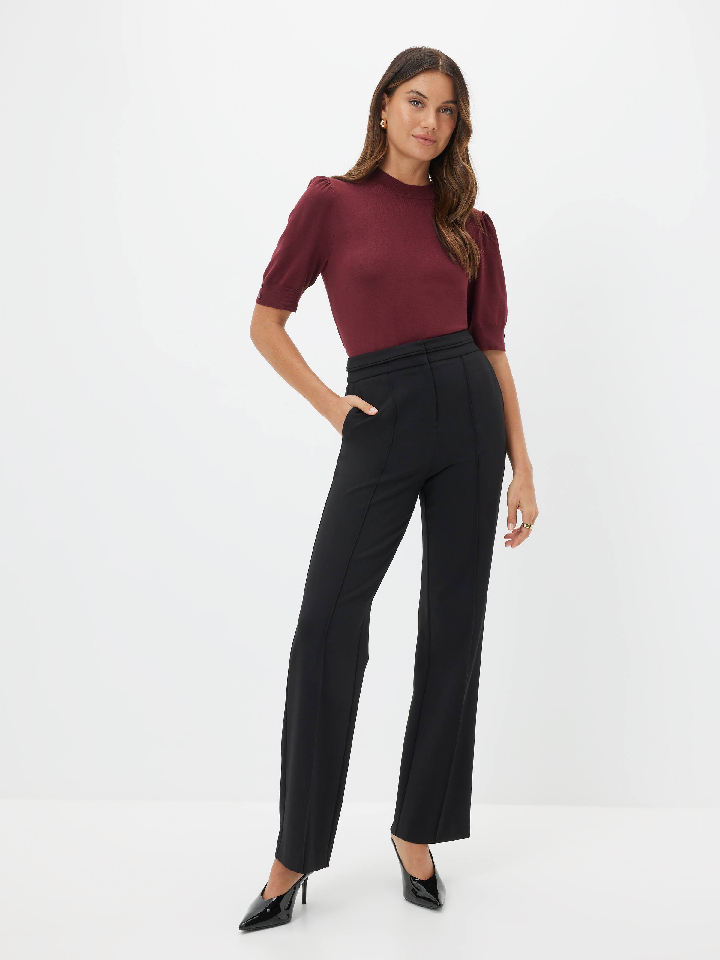 Frenchy Puff Sleeve Knit