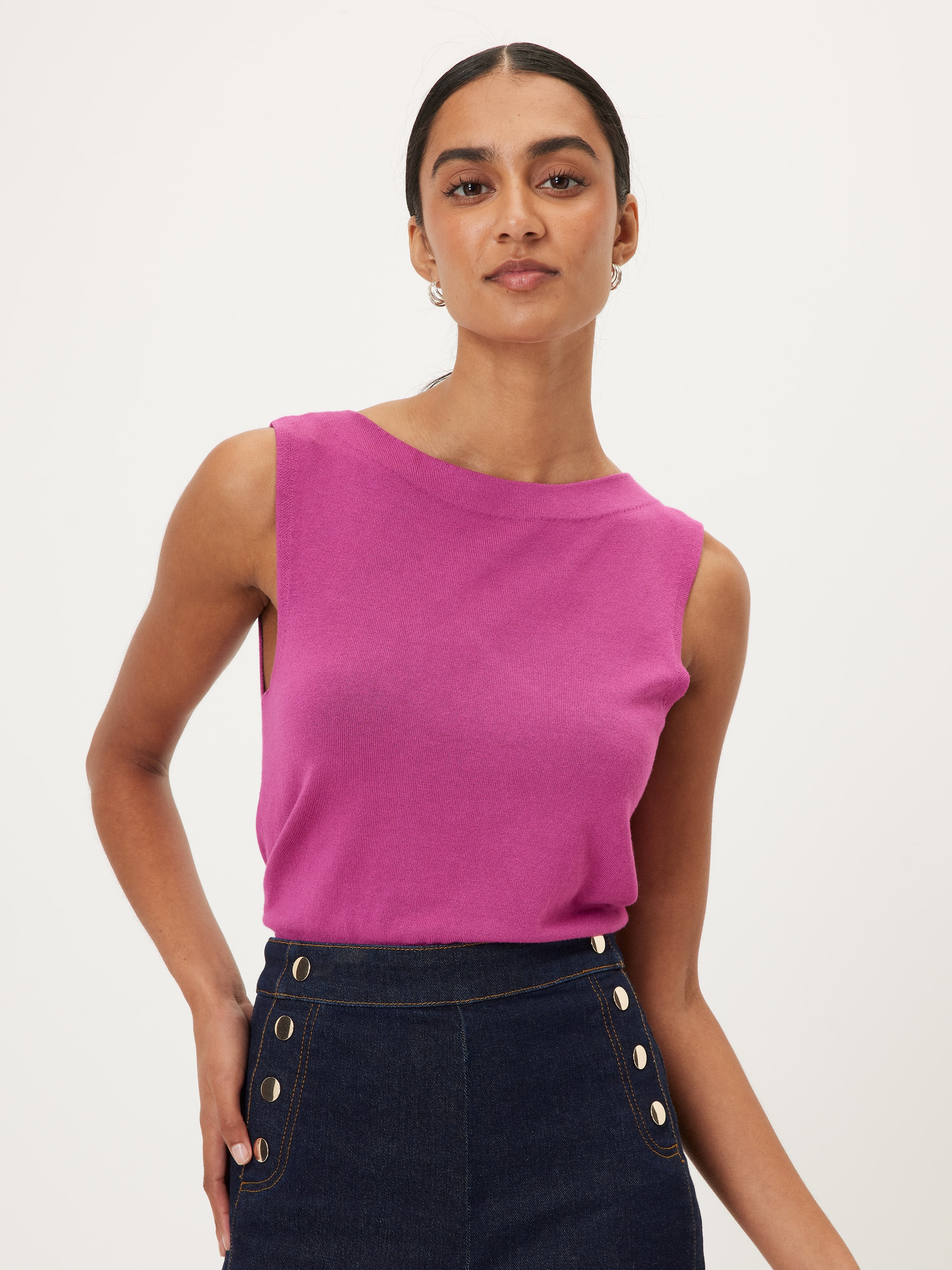 Melanie Boat Neck Tank