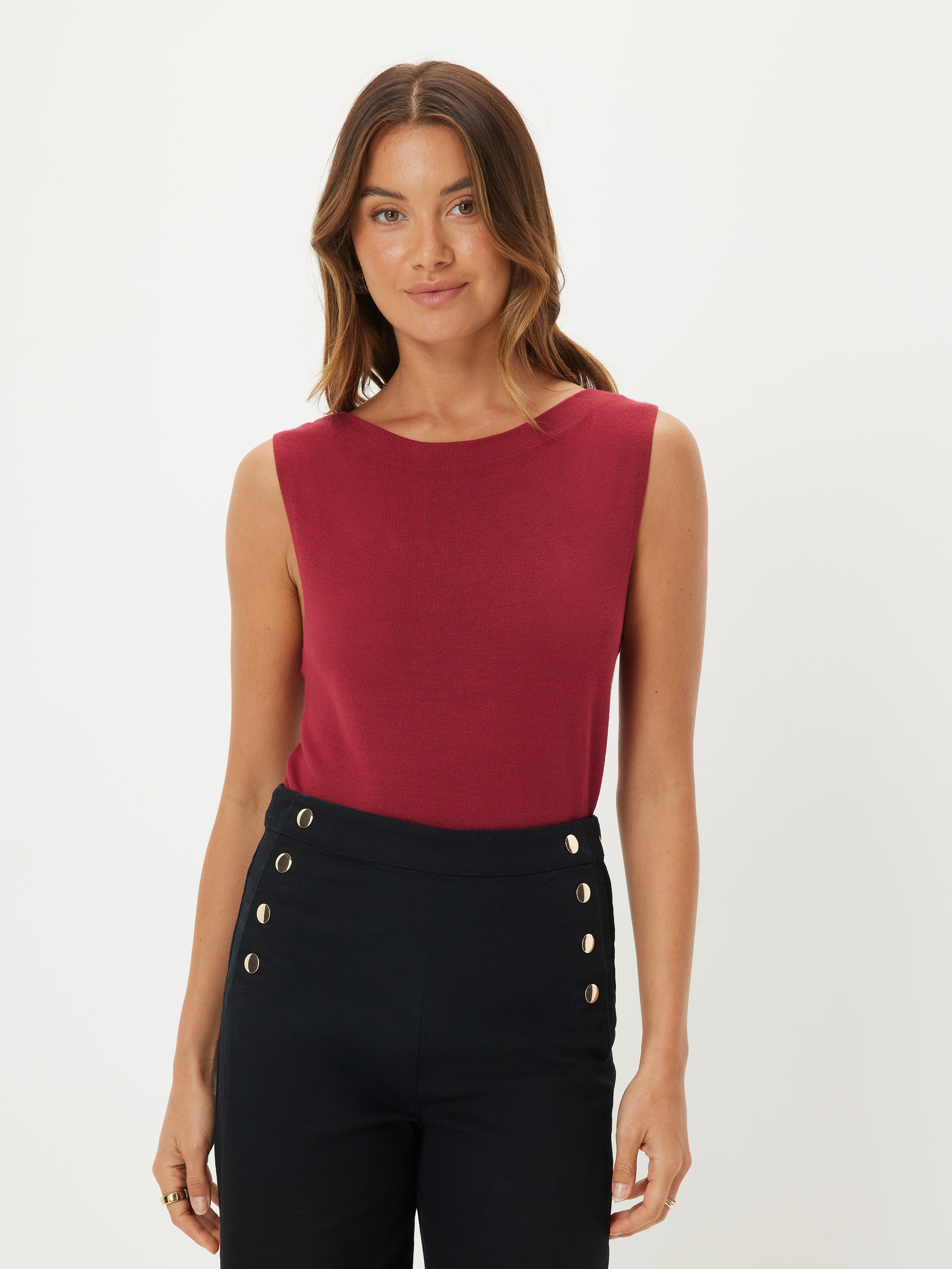 Melanie Boat Neck Tank