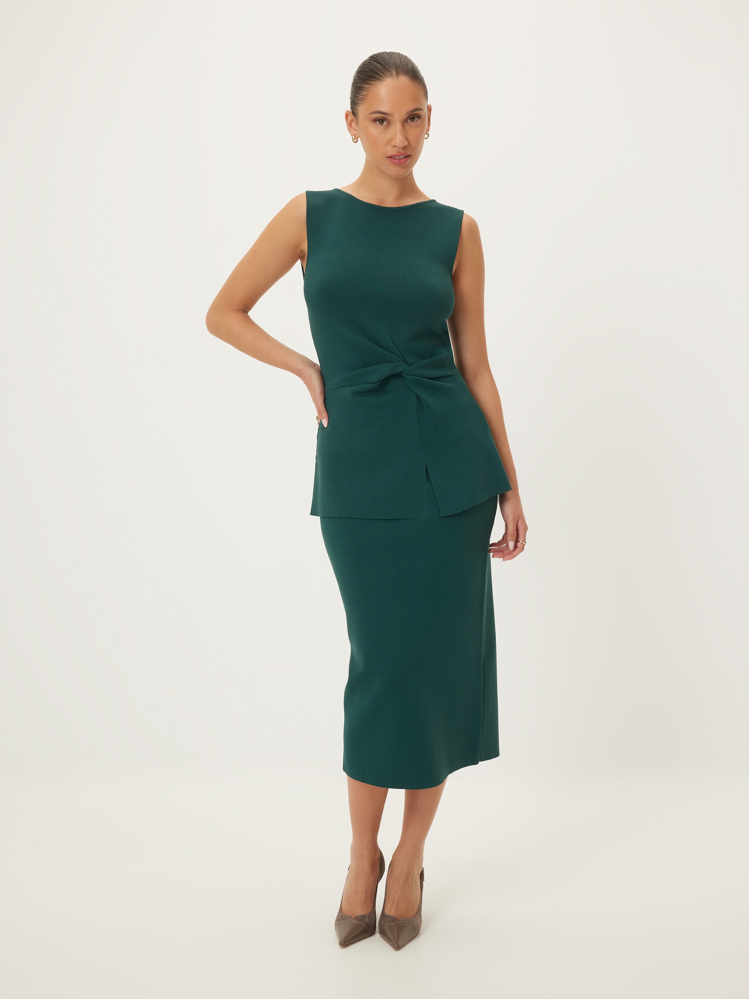 Rhiannon Twist Waist Milano Knit