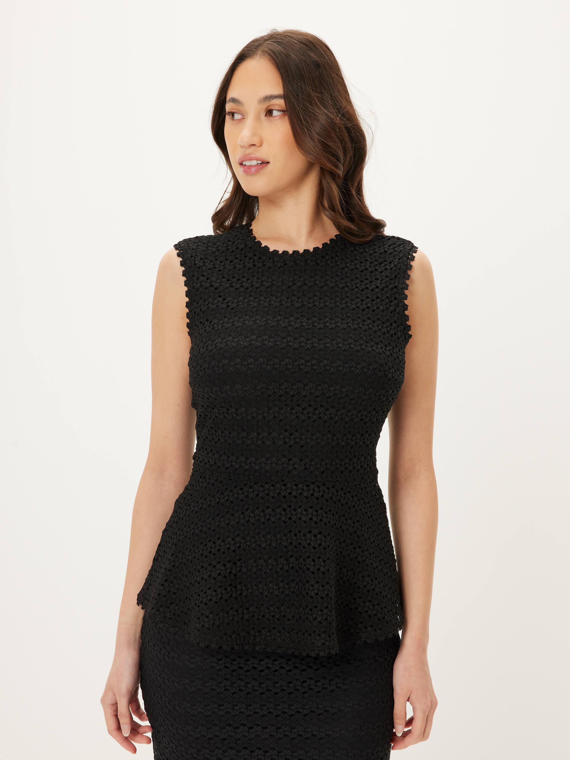 Kelly Sleeveless Lace Top