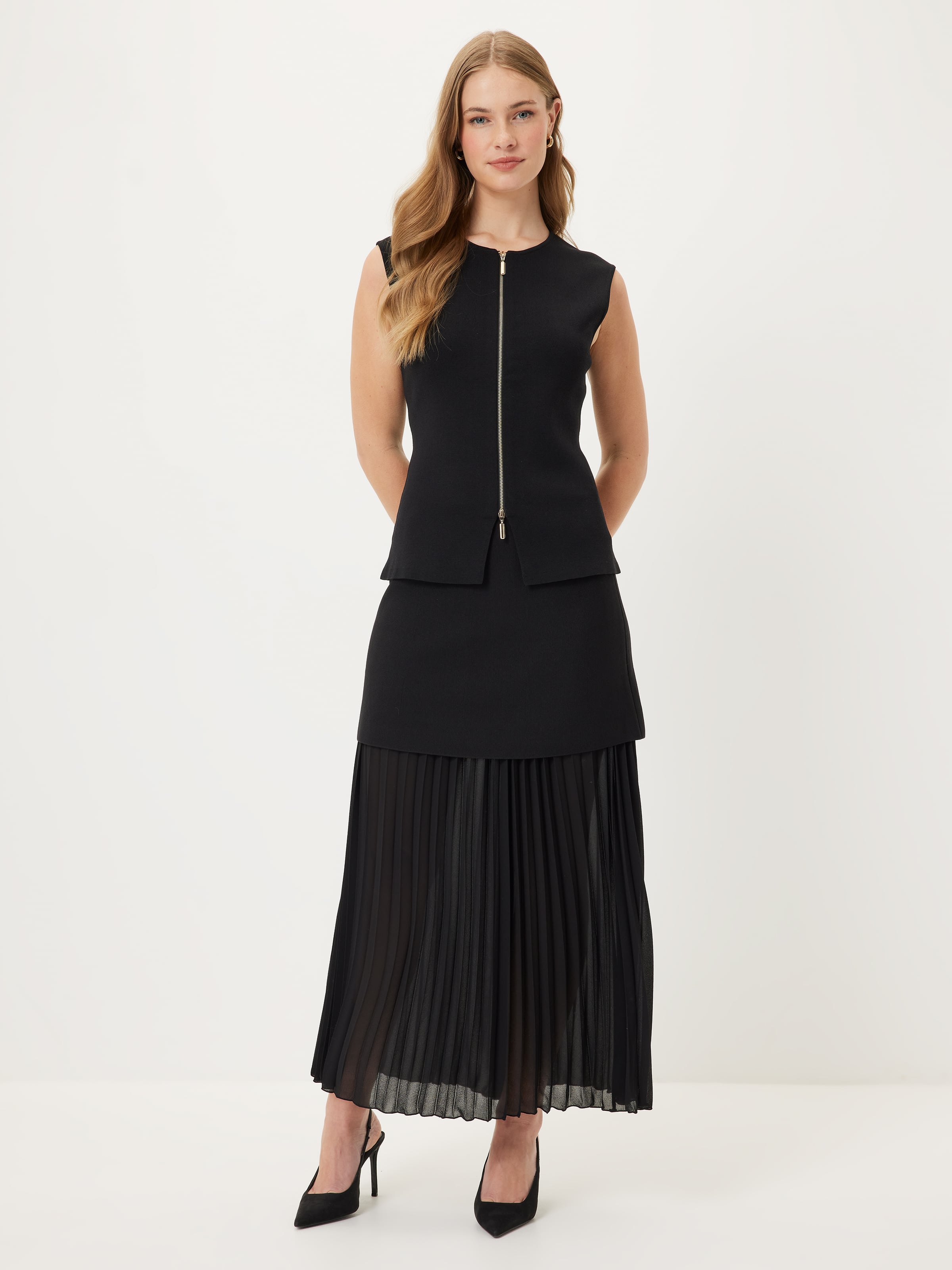 Zip Front Milano Vest