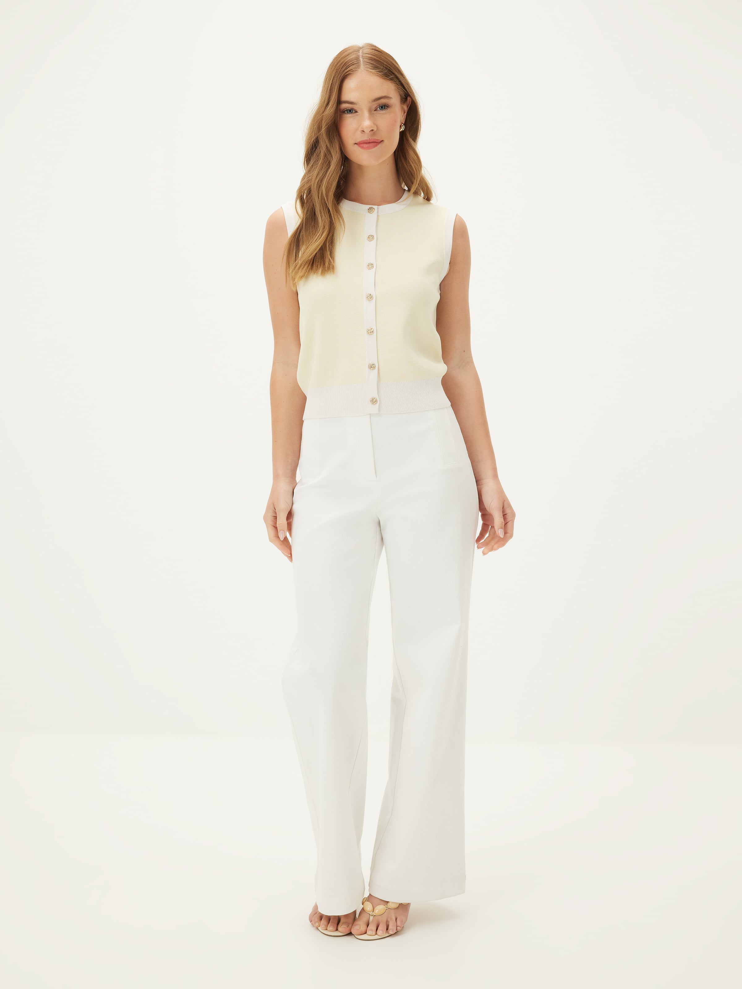 Christie Contrast Milano Vest