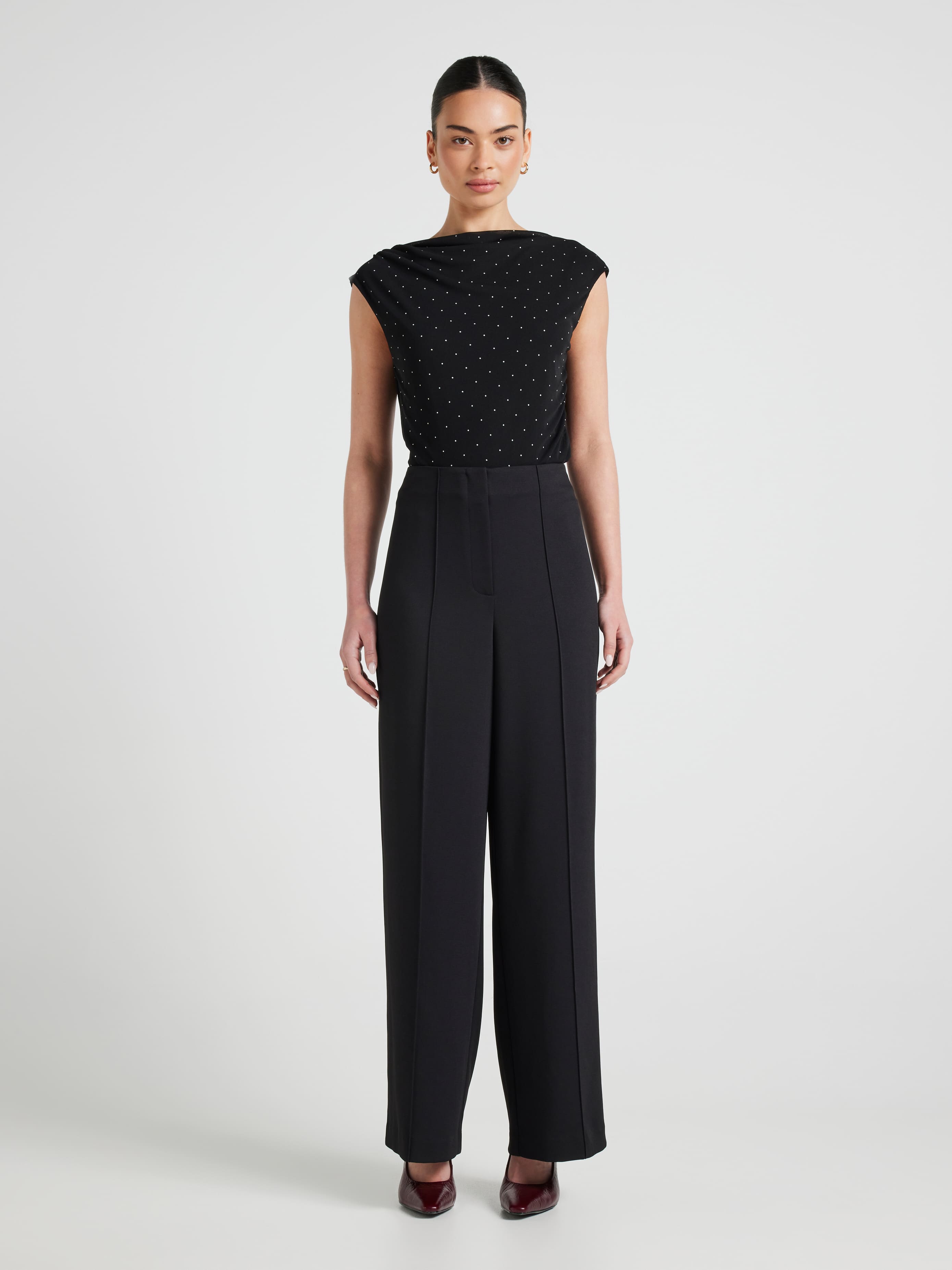 Dion Mesh Shell Top