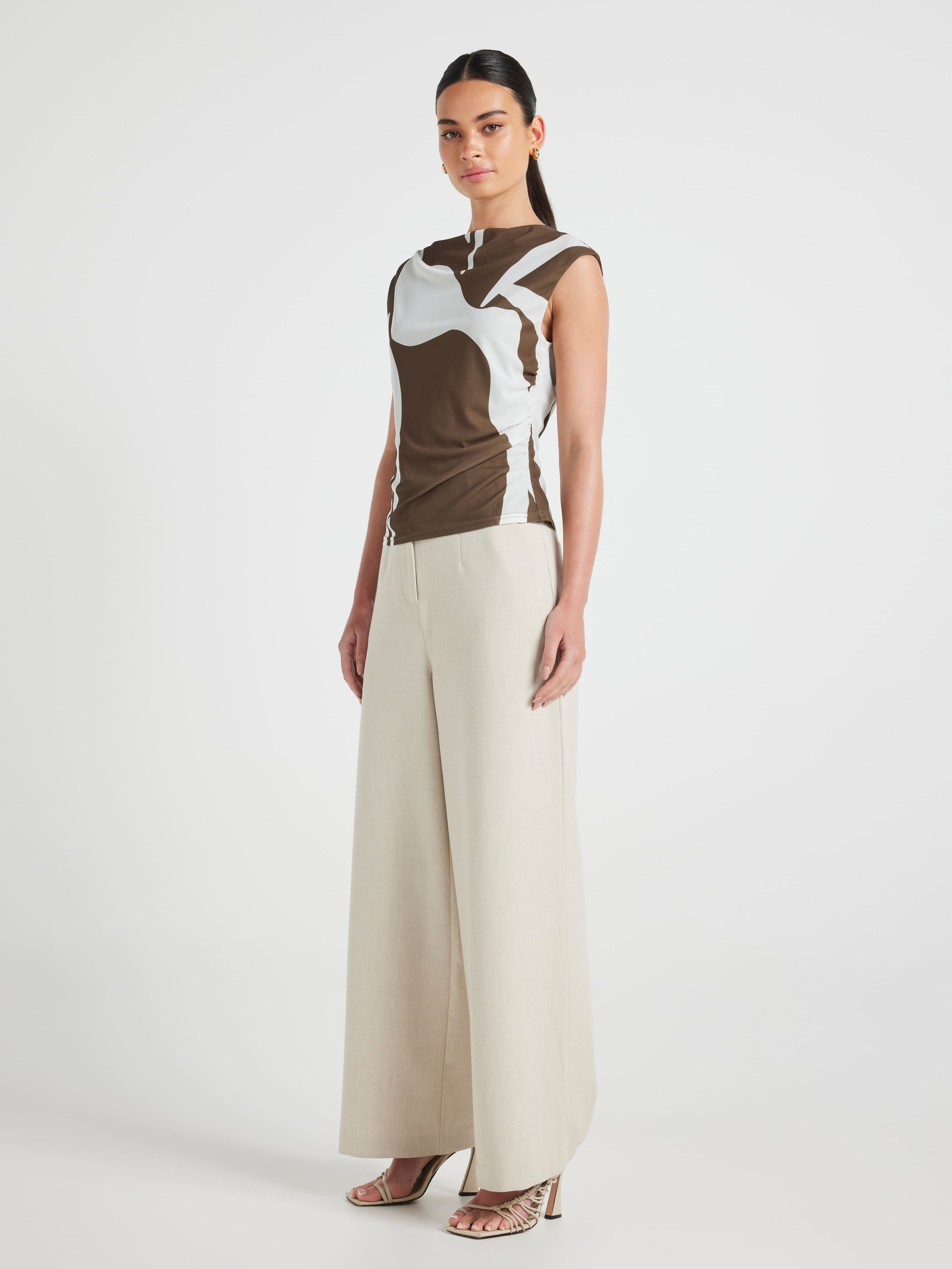 Dion Mesh Shell Top