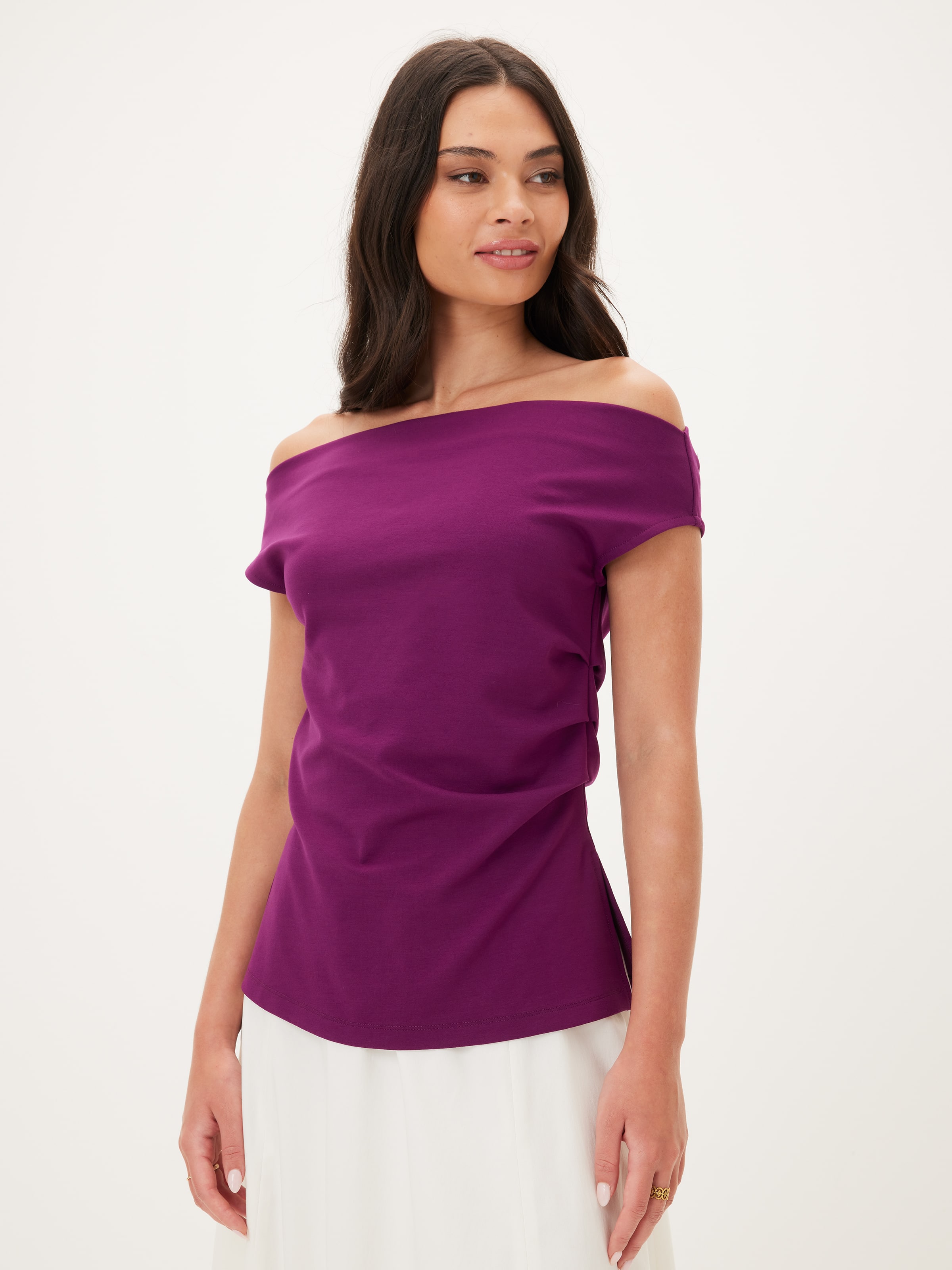 Tyler Tipped Ponte Top