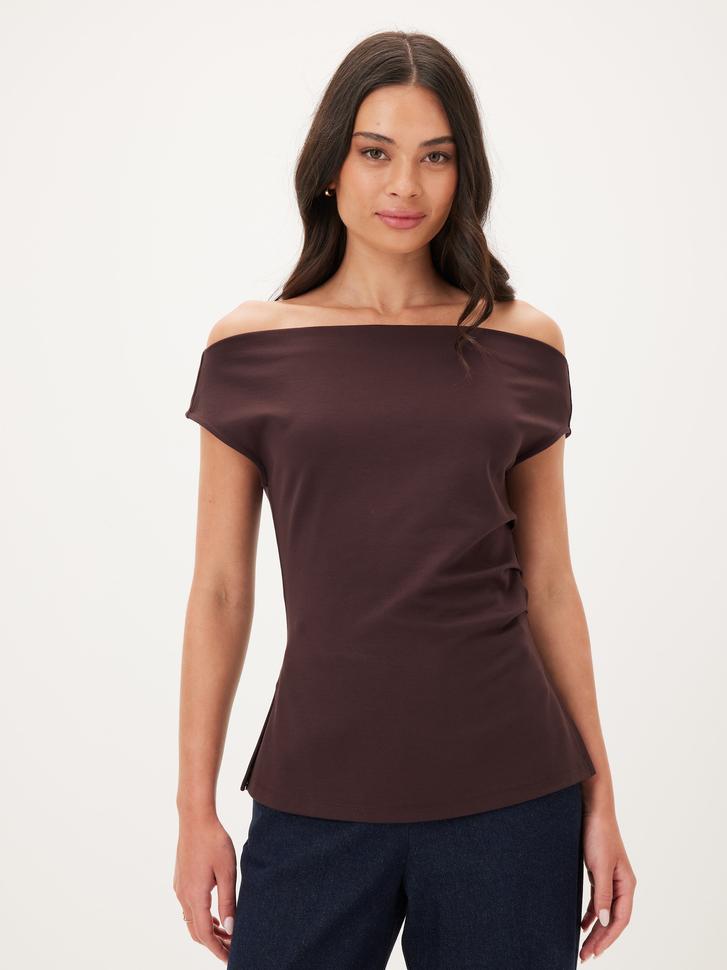 Tyler Tipped Ponte Top