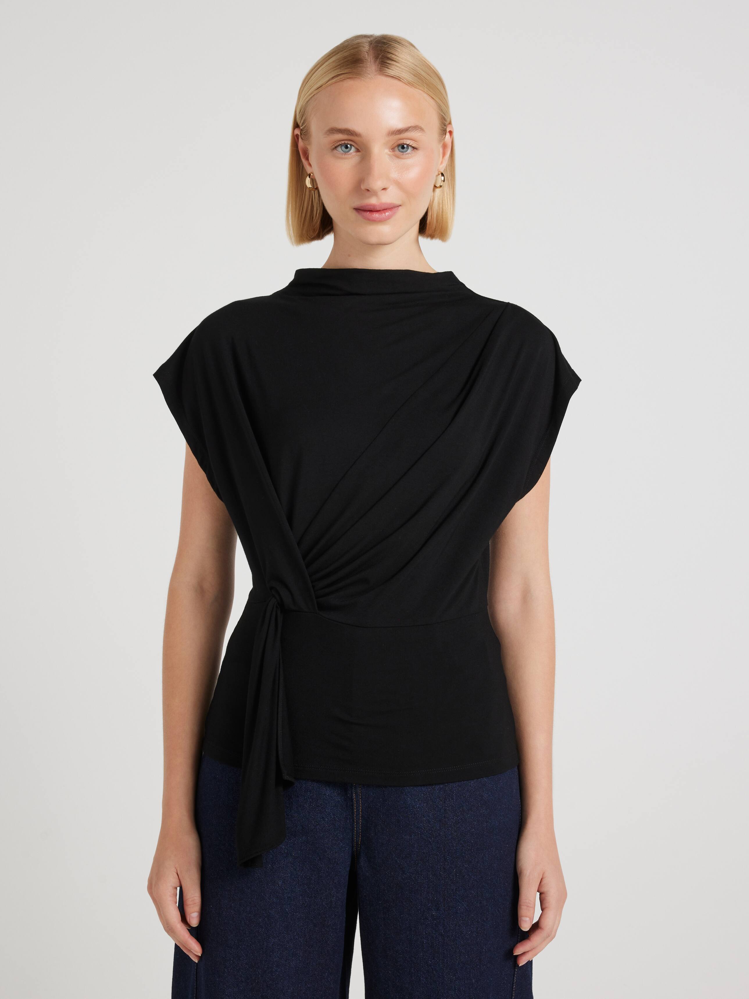 Vesper Twist Front Knit Top