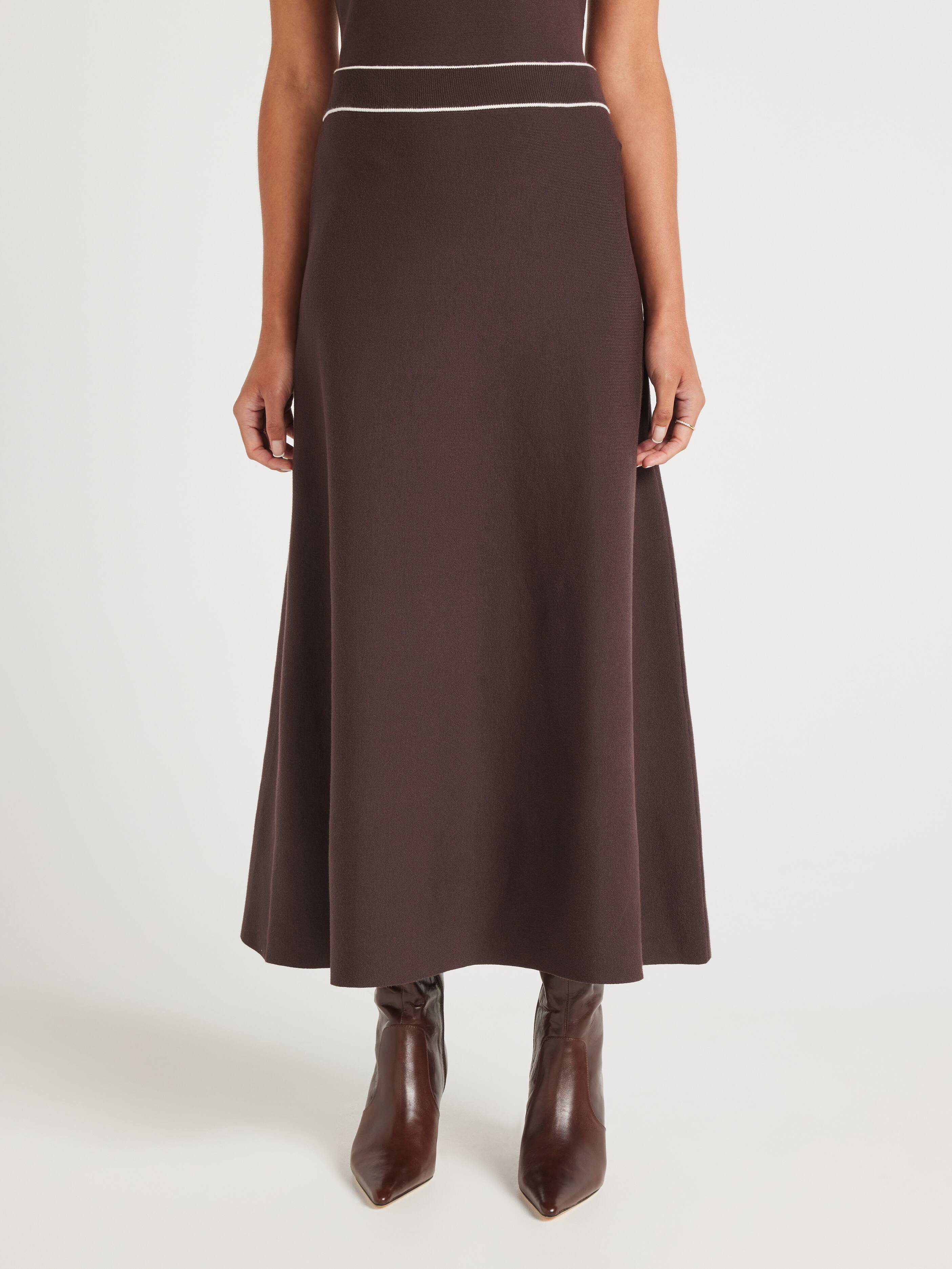 Willow Tipped Midi Skirt