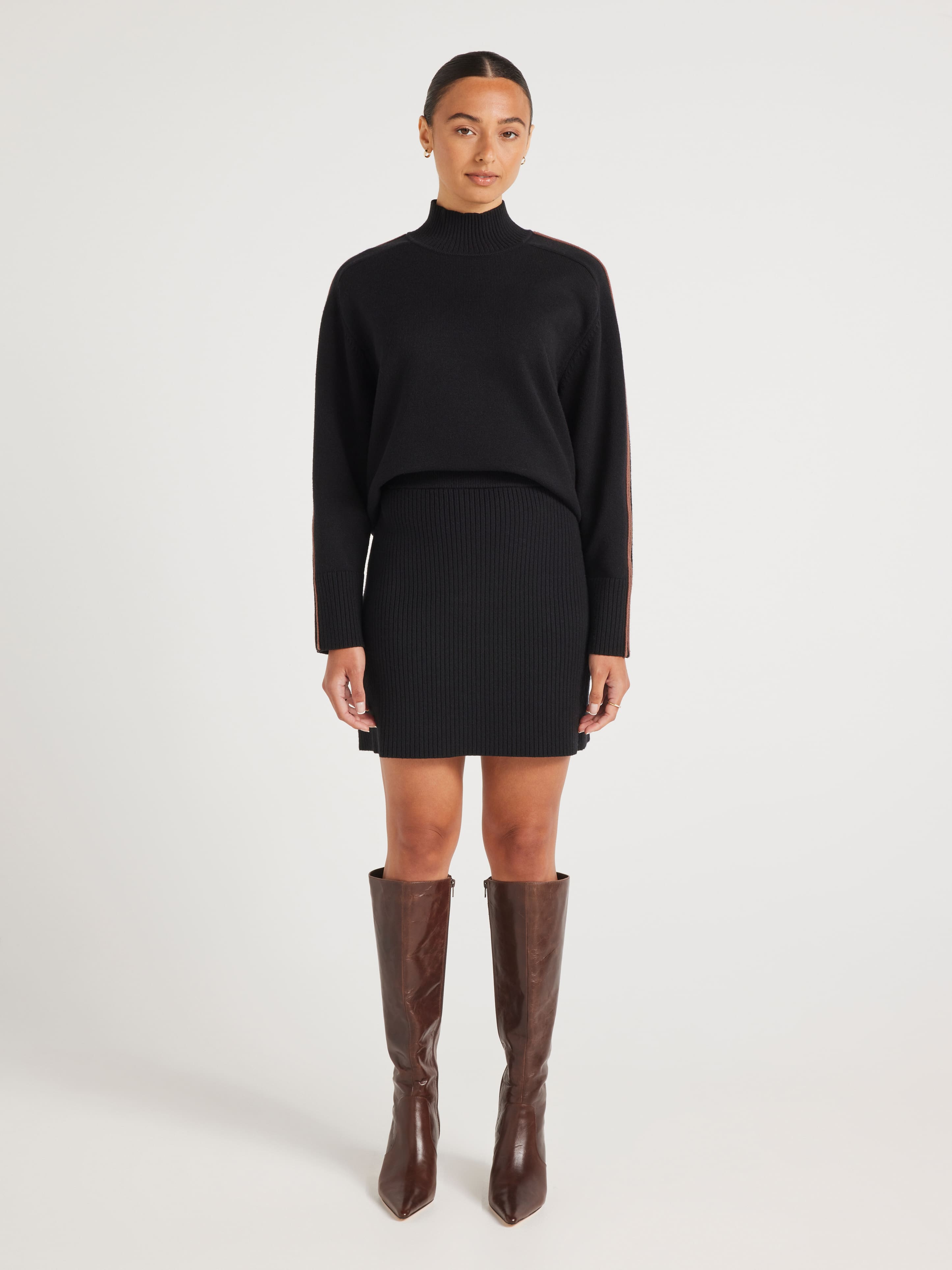 Amelia Knitted Mini Skirt