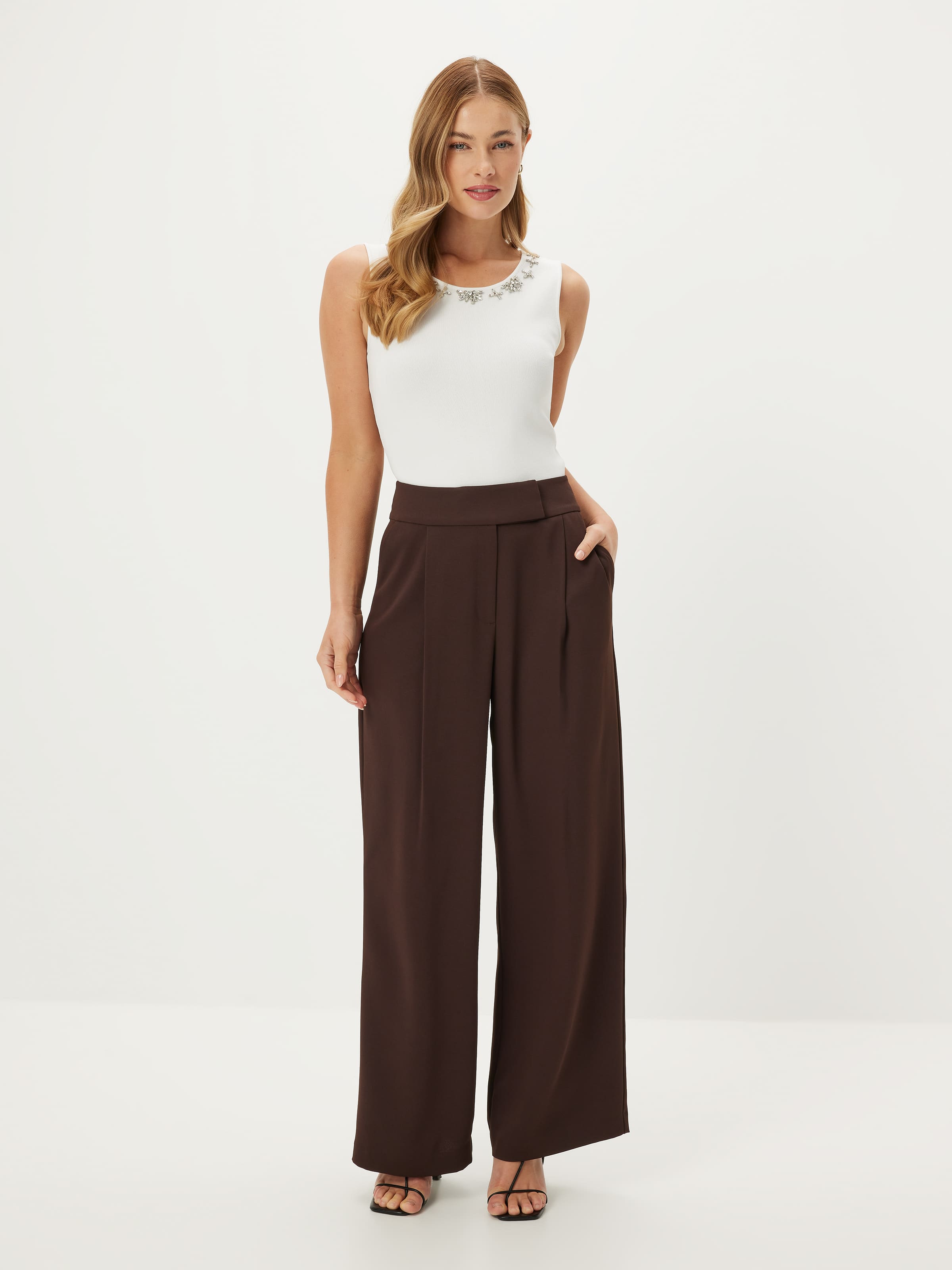 Gia Embellished Milano Tank