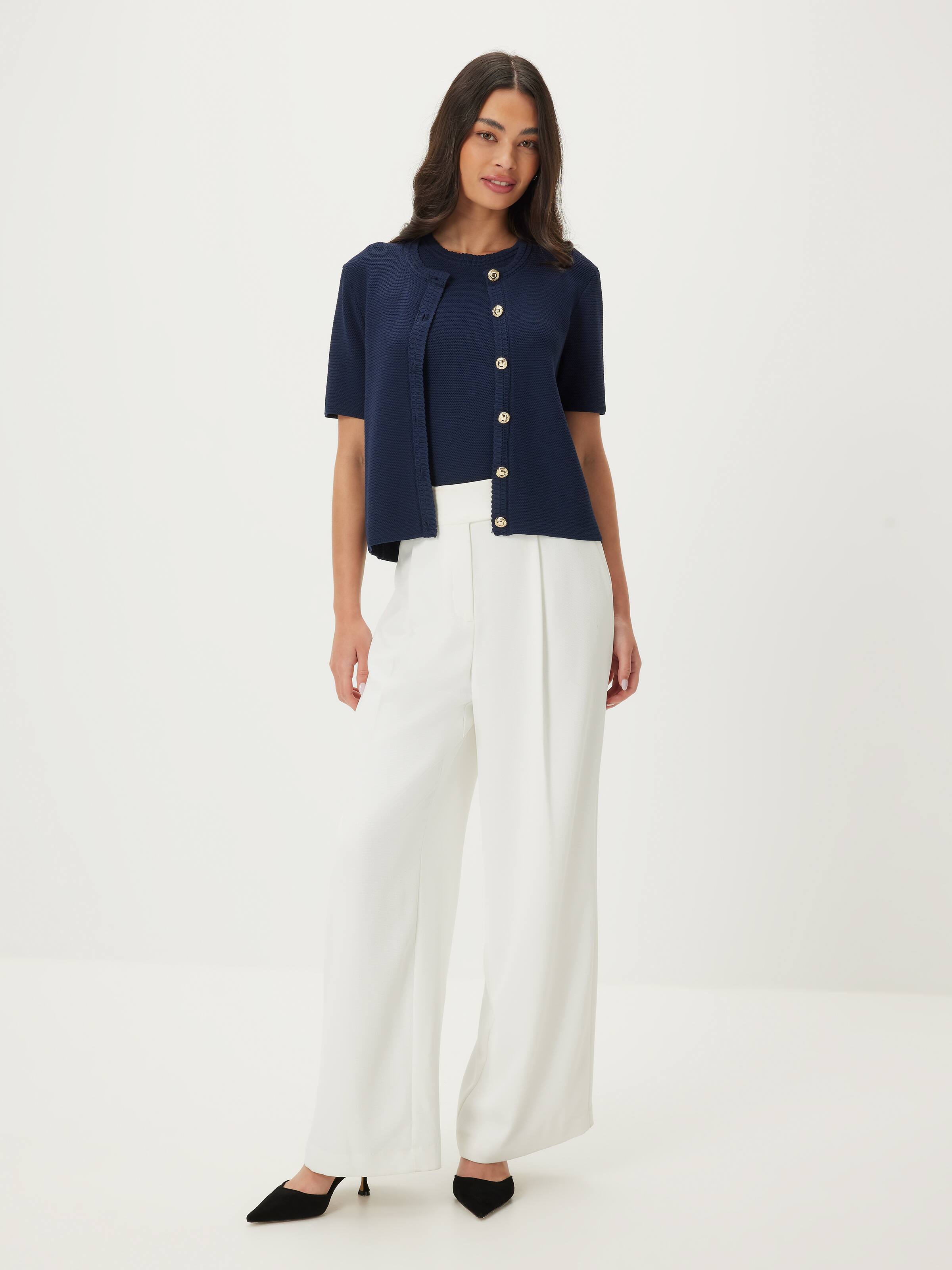 Bonnie Textured Sleeveles Knit